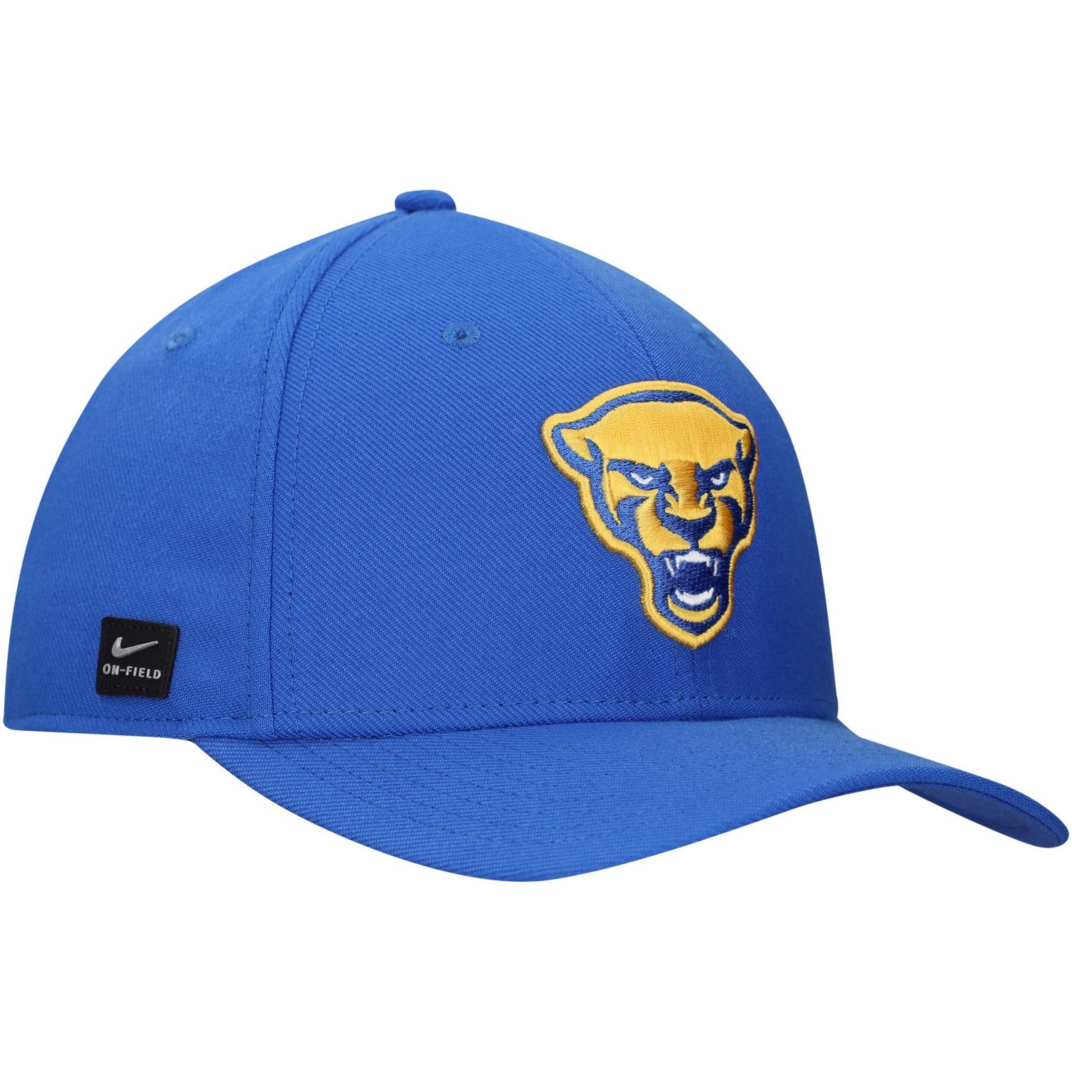 Nike Pitt Panthers 2024 Sideline Rise Swoosh Flex Hat