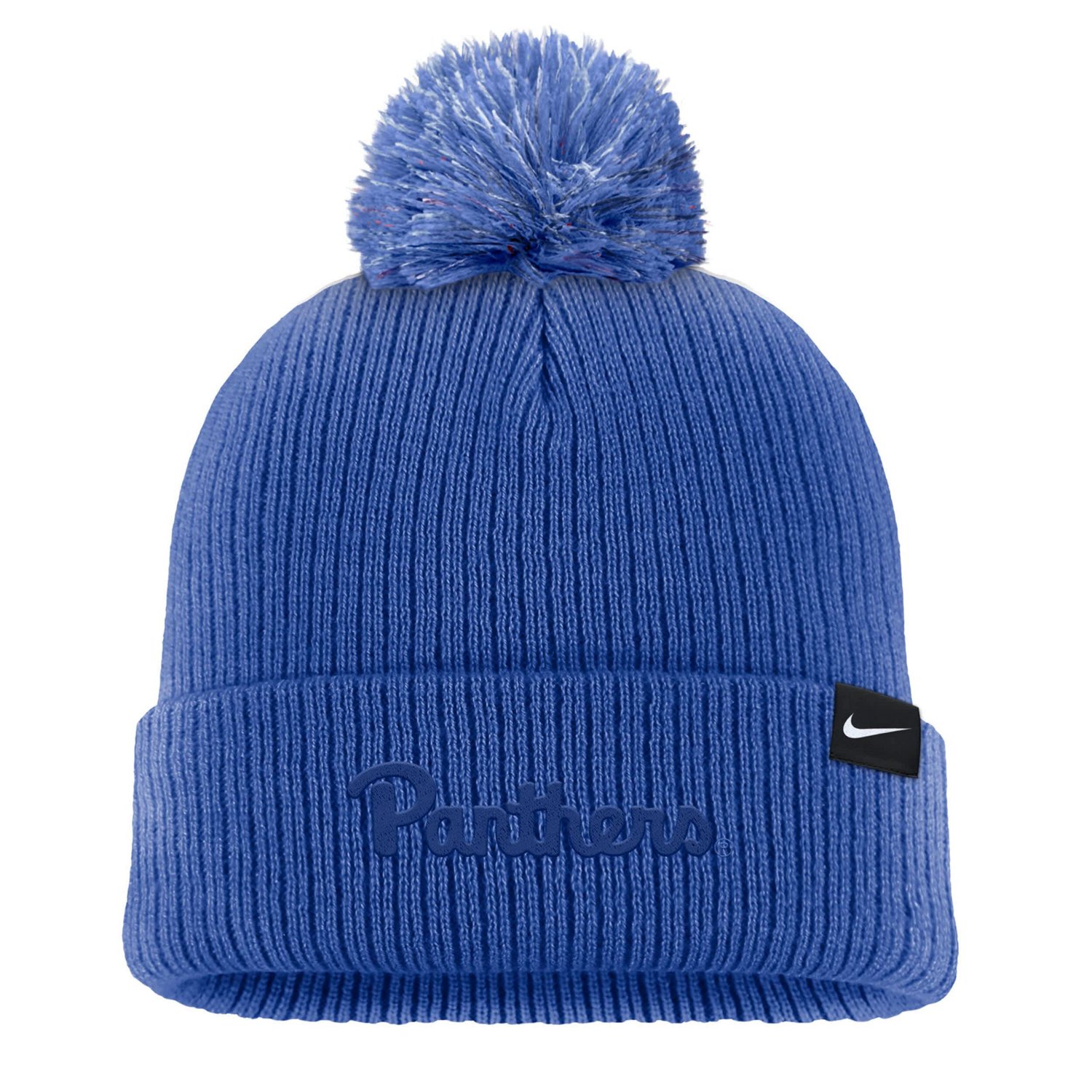 Nike Pitt Panthers Tonal Peak Cuffed Knit Hat with Pom - view number 2