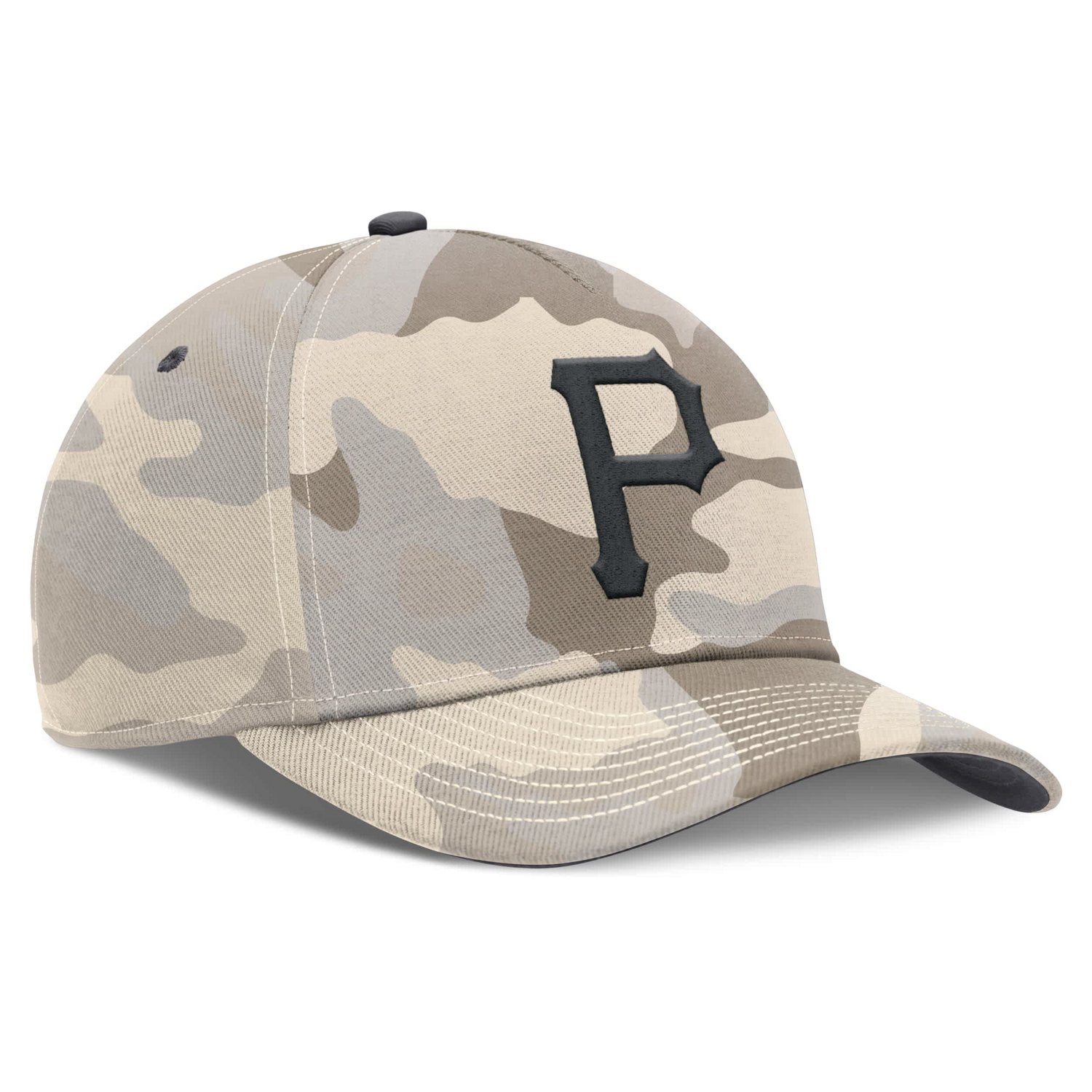 Nike Pittsburgh Pirates Camo Pack Rise Adjustable Hat - view number 3