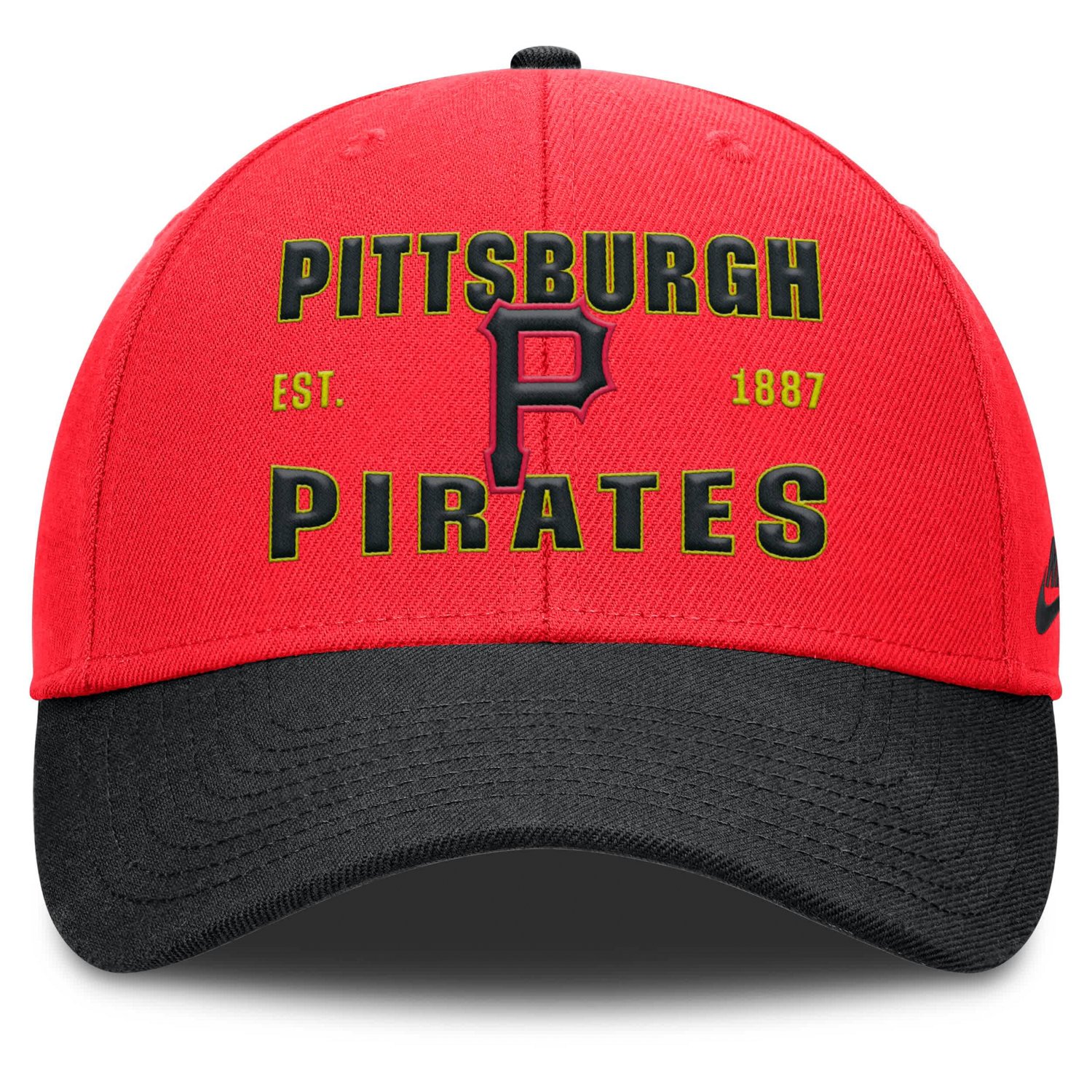 Nike Pittsburgh Pirates Neon 90s Rise Adjustable Hat - view number 2