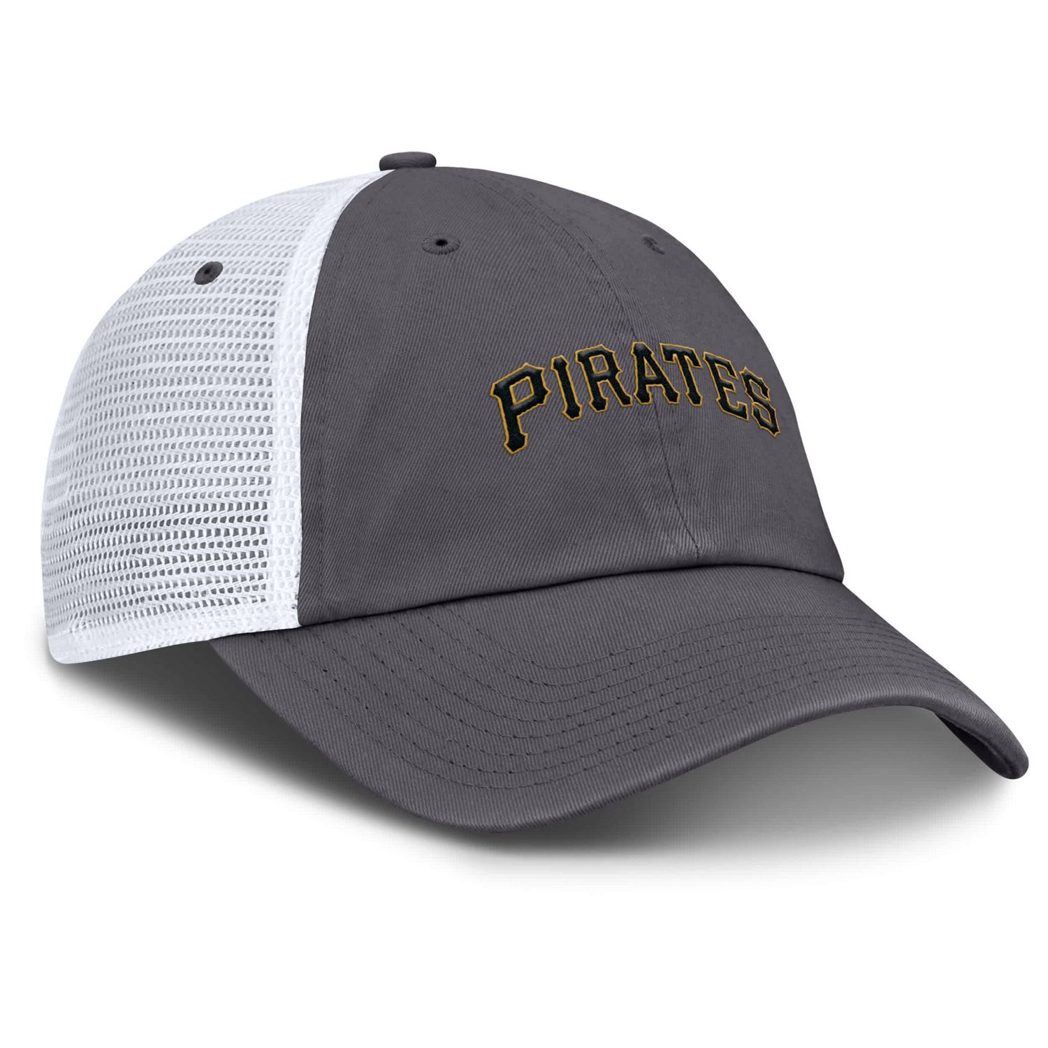 Nike Pittsburgh Pirates Wordmark Club Adjustable Trucker Hat                                                                     - view number 3