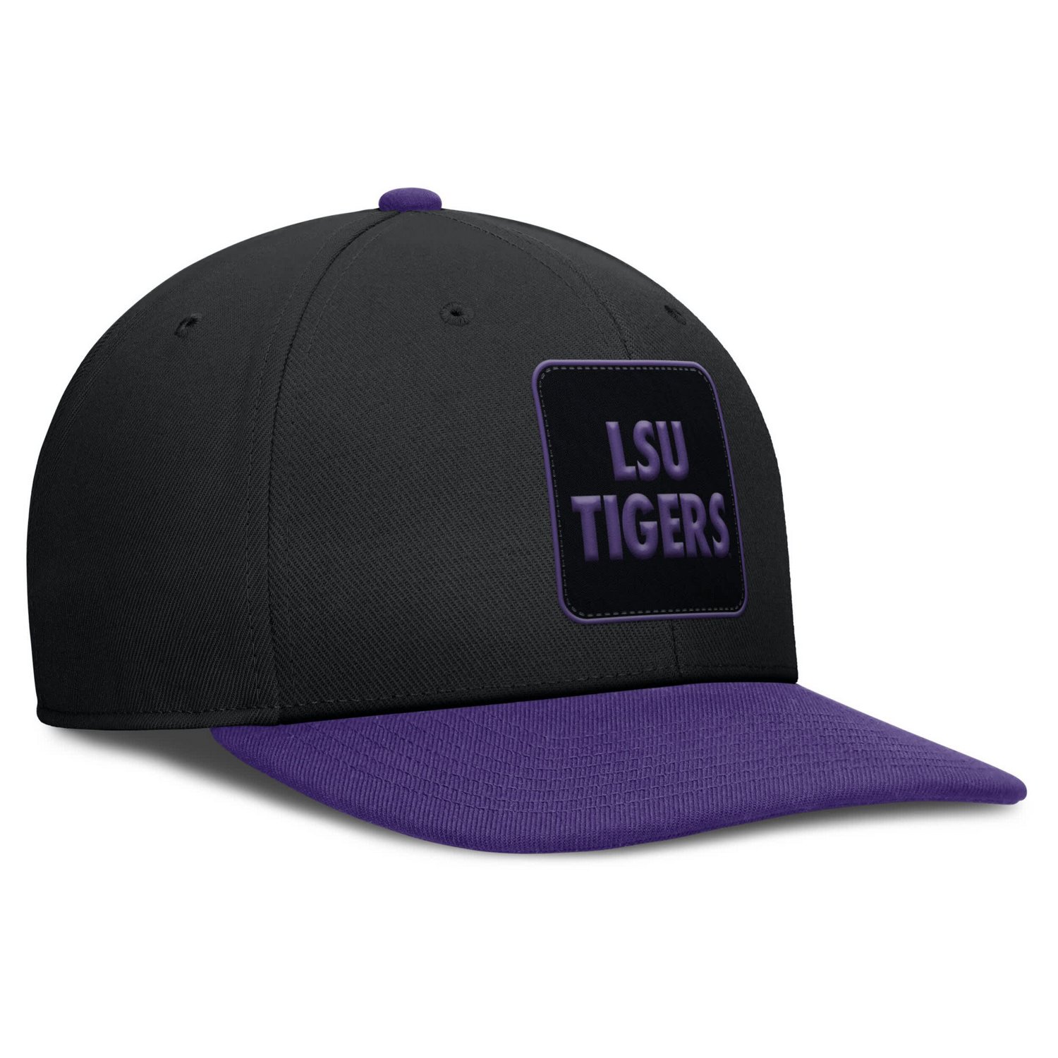 Nike Purple LSU Tigers 2025 Sideline Campus Pro Local Snapback Hat - view number 3