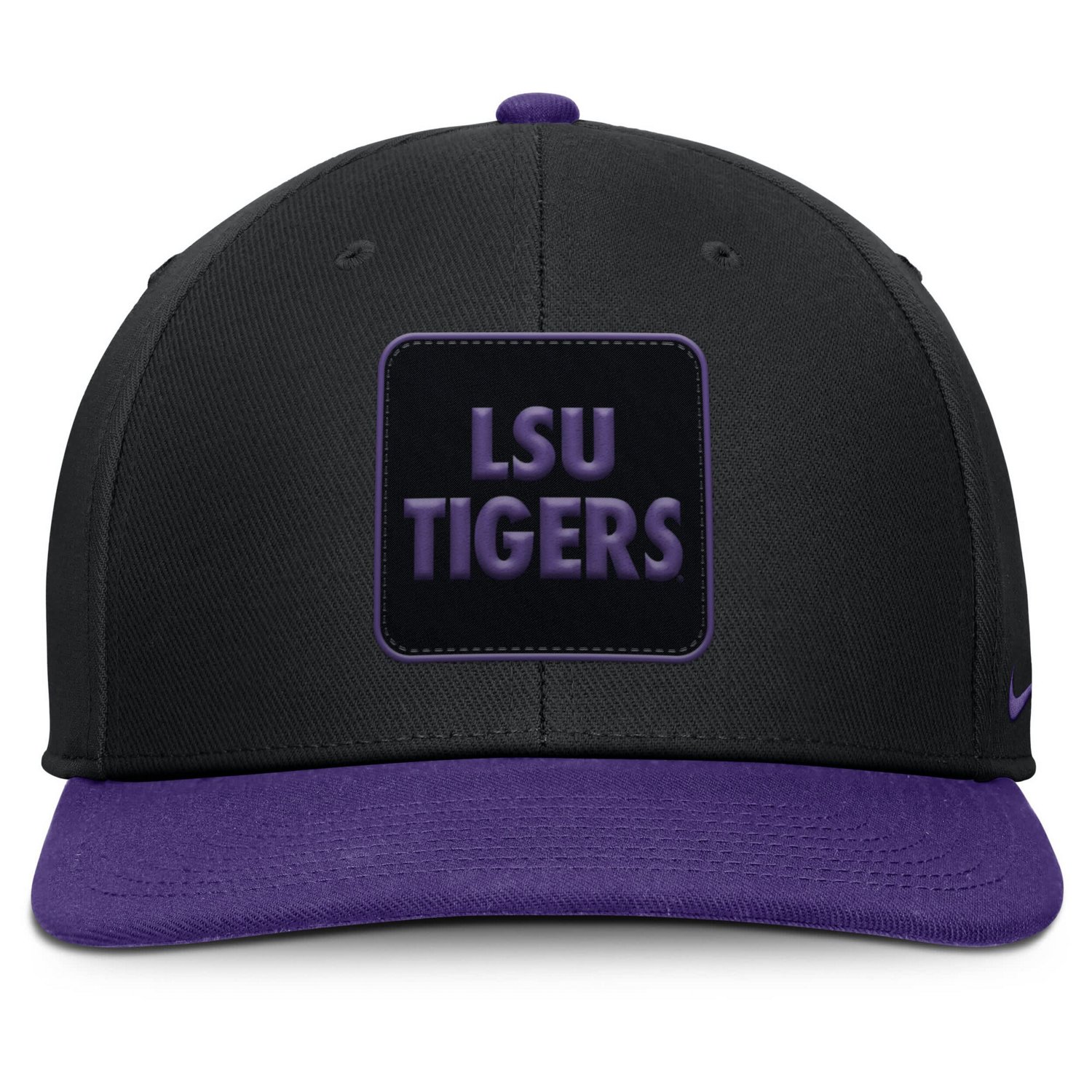 Nike Purple LSU Tigers 2025 Sideline Campus Pro Local Snapback Hat - view number 2