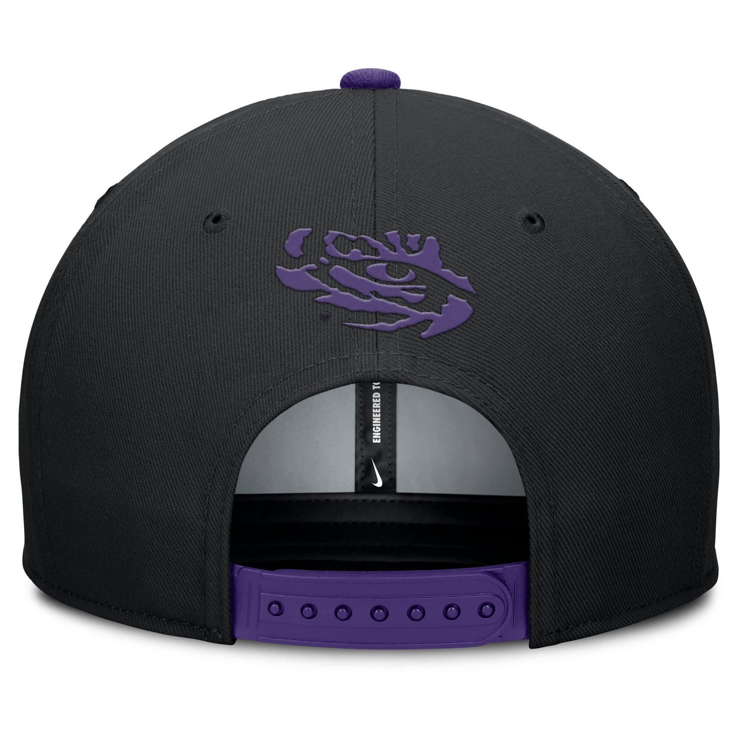 Nike Purple LSU Tigers 2025 Sideline Campus Pro Local Snapback Hat - view number 4