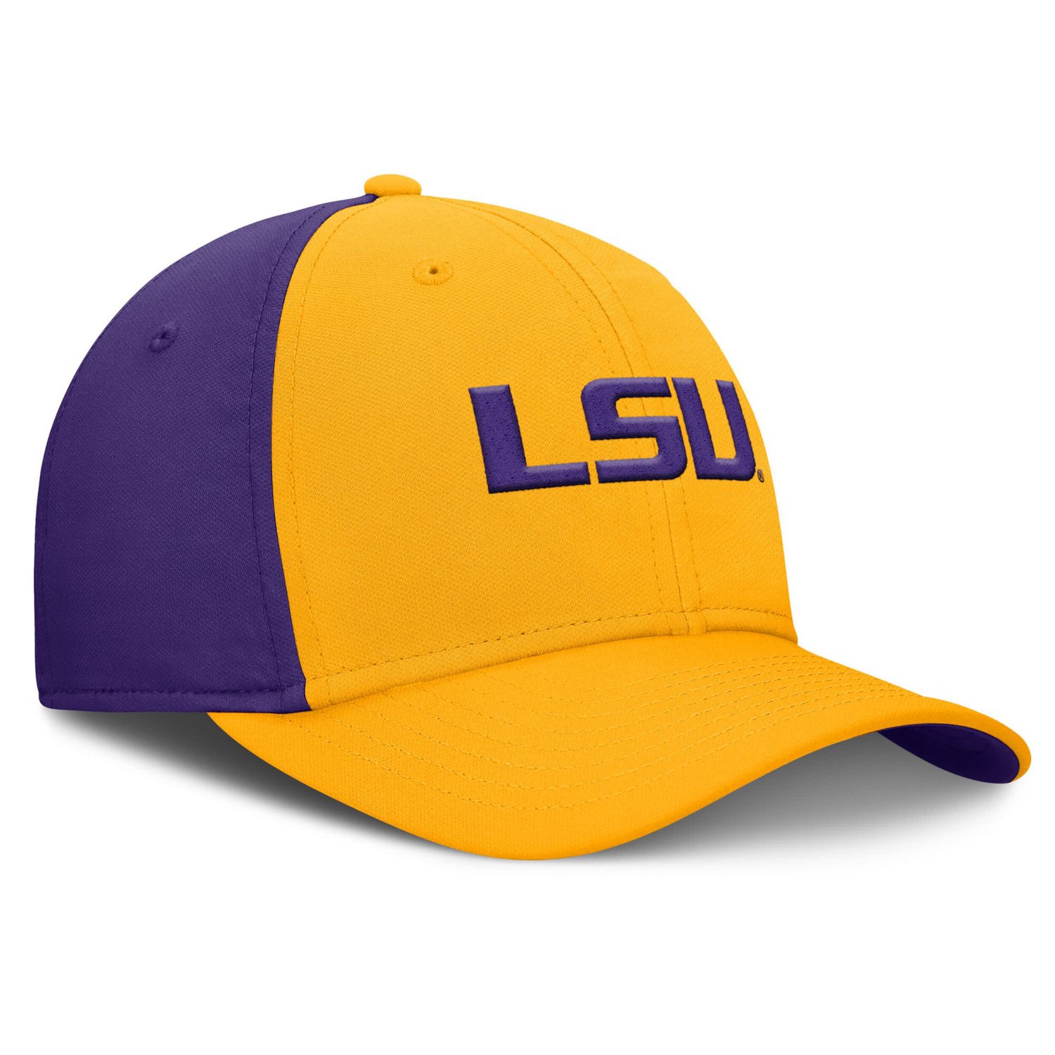 Nike Purple LSU Tigers 2025 Sideline Rise Local Performance Flex Hat - view number 3