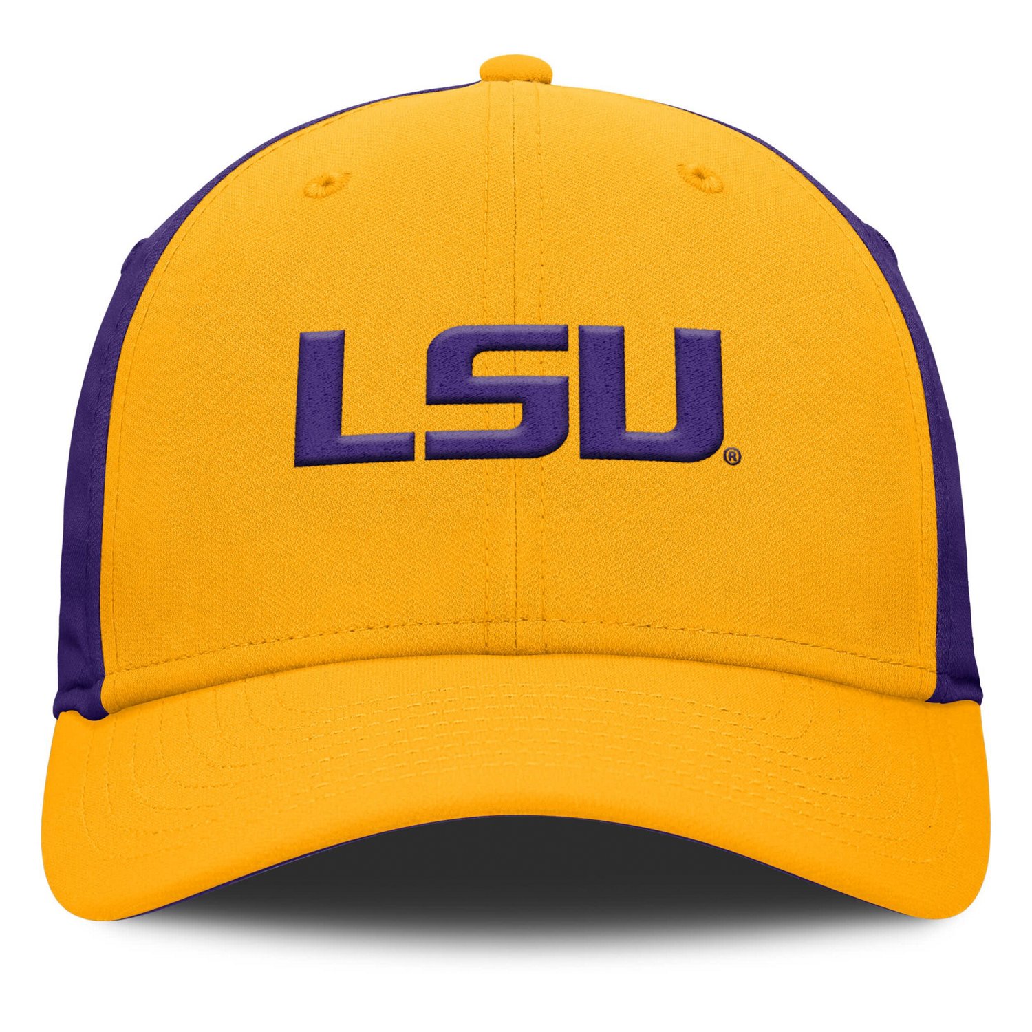 Nike Purple LSU Tigers 2025 Sideline Rise Local Performance Flex Hat - view number 2
