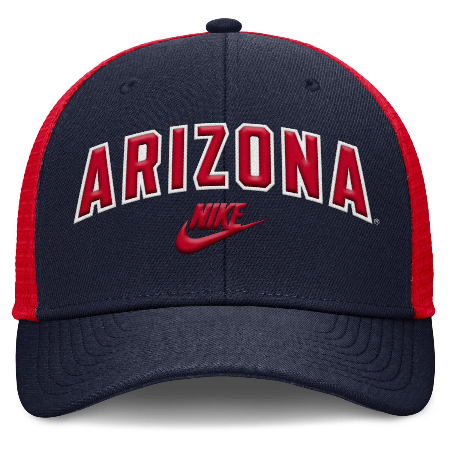 Nike Red Arizona Wildcats Legacy Arch Rise Performance Trucker Adjustable Hat