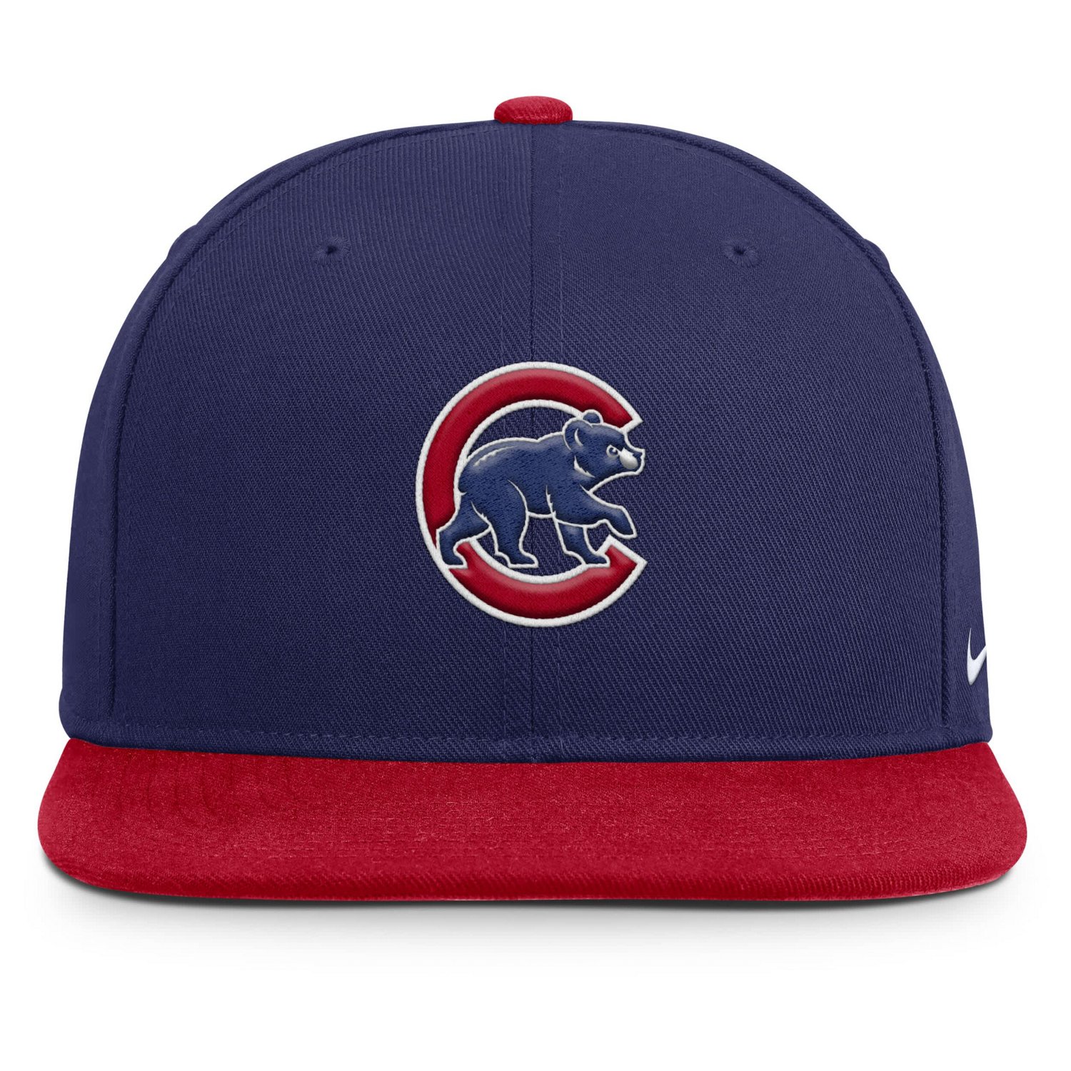 Nike Red Chicago Cubs Primetime Pro Dri-FIT Snapback Hat - view number 2