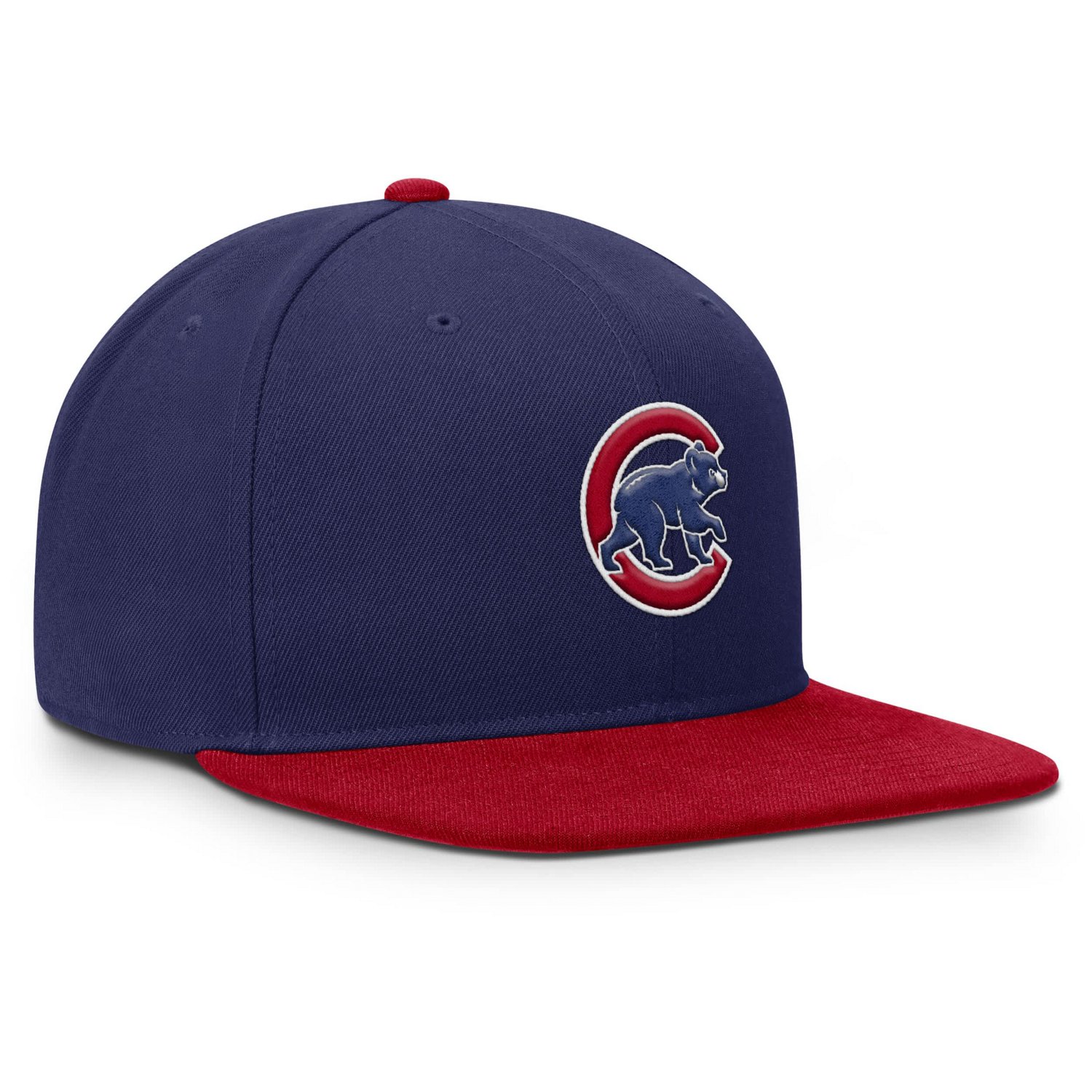 Nike Red Chicago Cubs Primetime Pro Dri-FIT Snapback Hat - view number 3