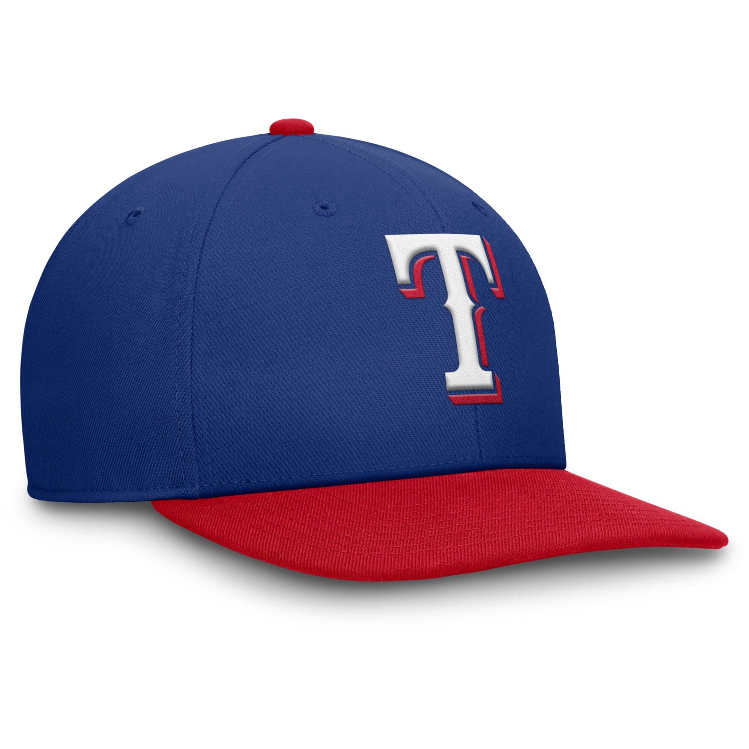 Nike Red Texas Rangers Pro Performance Snapback Hat                                                                              - view number 3