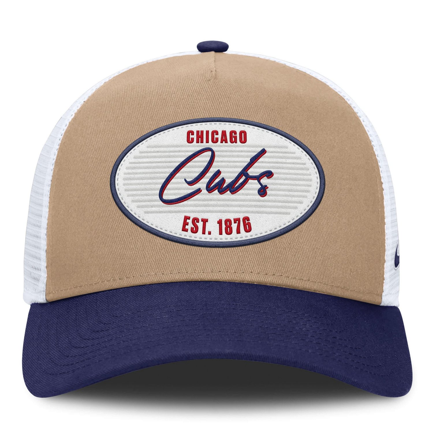 Nike Royal Chicago Cubs Rise A-Frame Trucker Adjustable Hat - view number 2