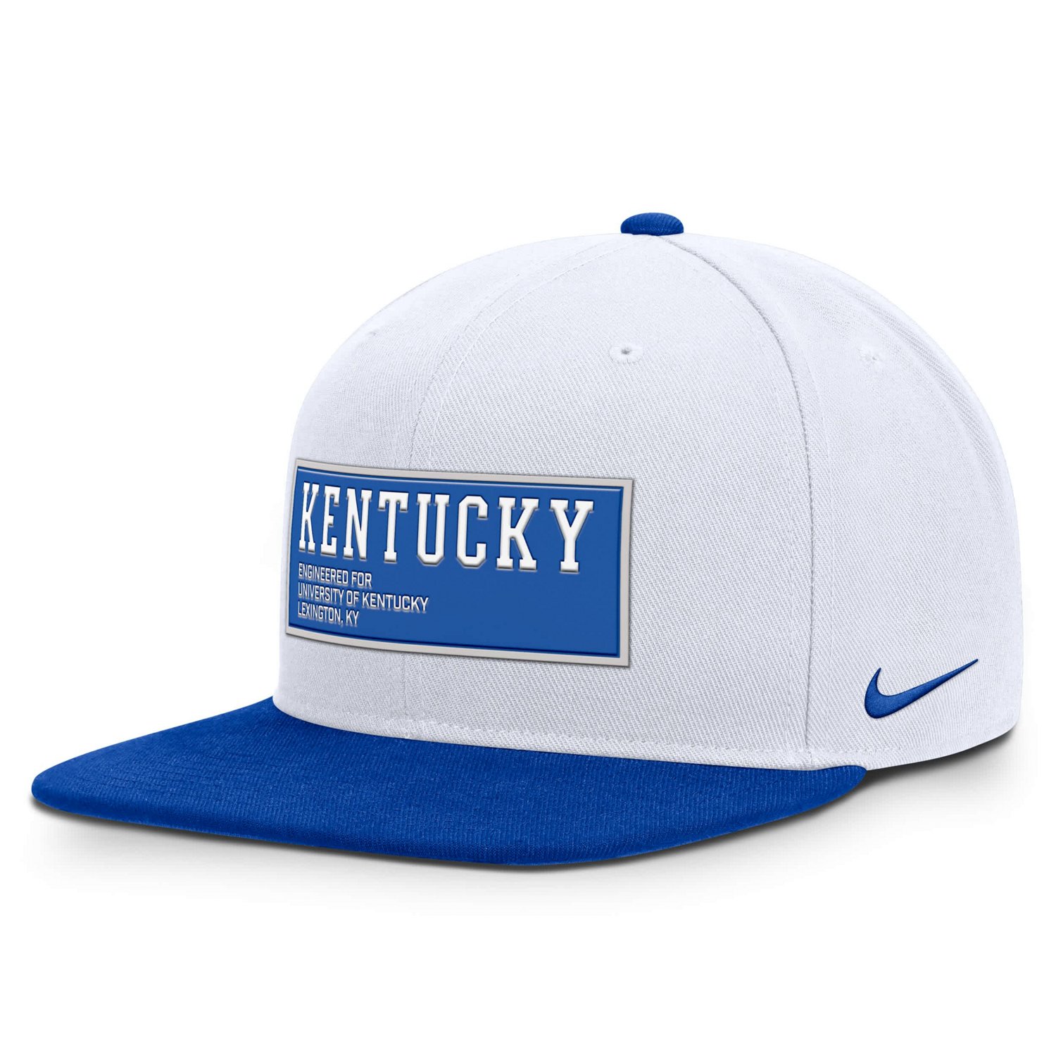 Nike Royal Kentucky Wildcats 2025 On-Field Patch Pro Dri-FIT Snapback Hat