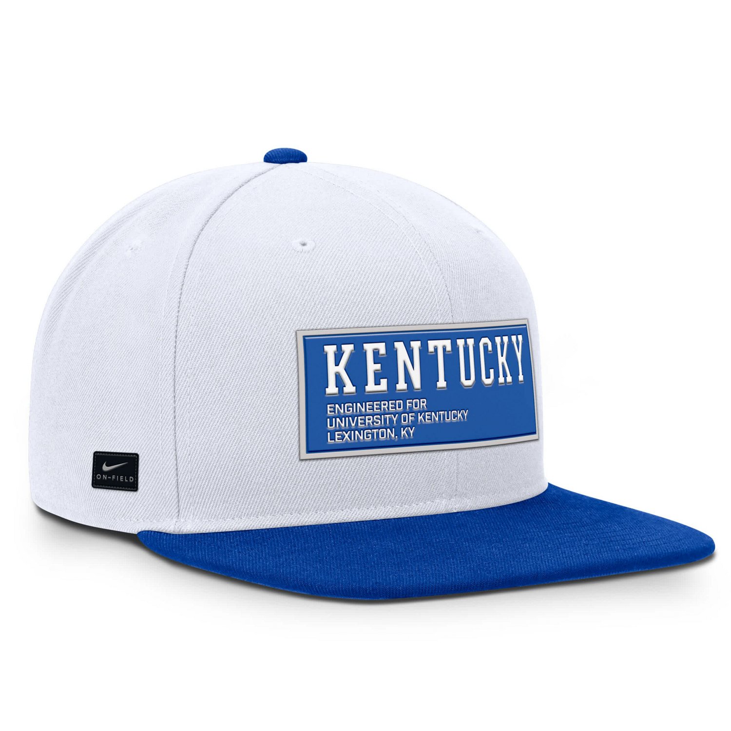 Nike Royal Kentucky Wildcats 2025 On-Field Patch Pro Dri-FIT Snapback Hat