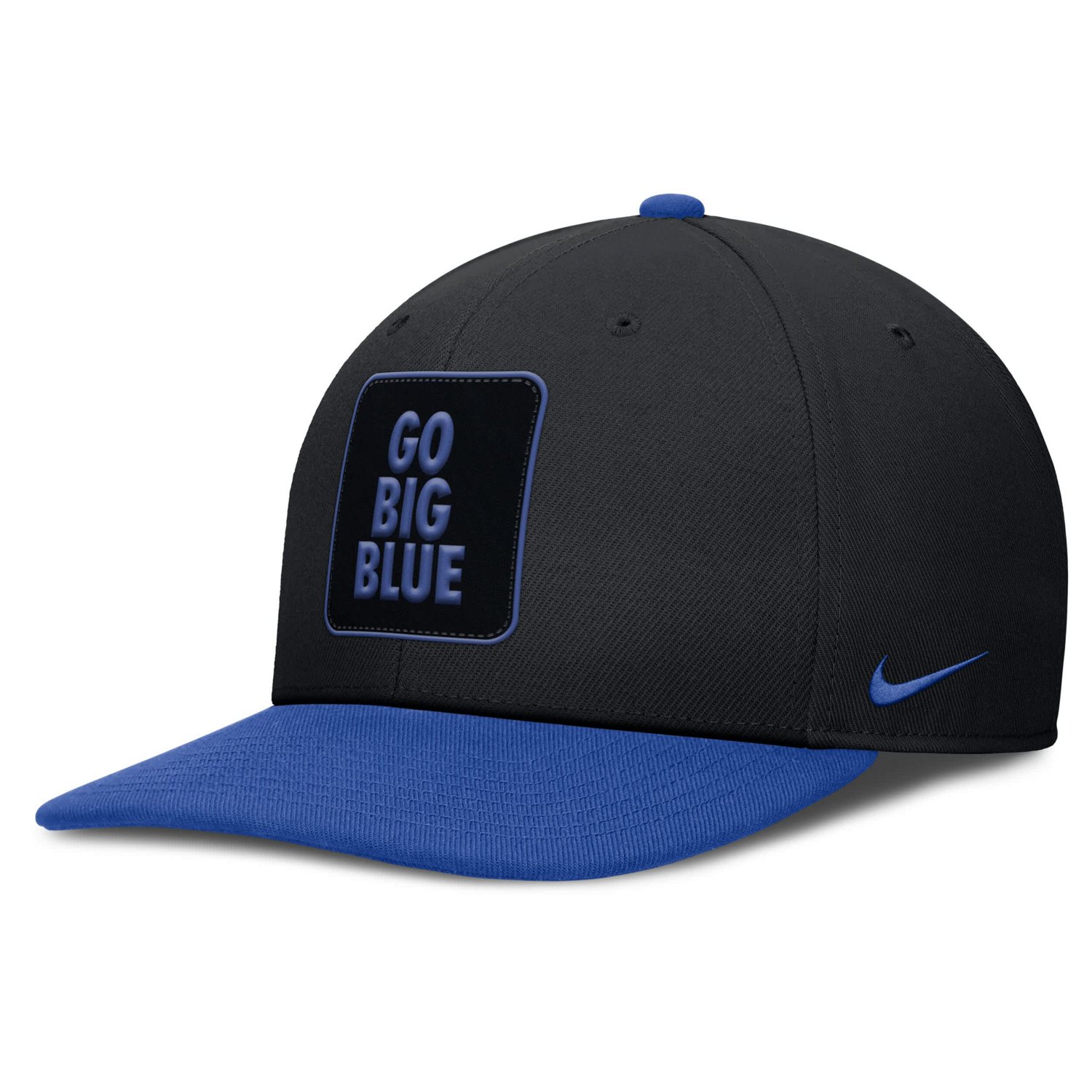 Nike Royal Kentucky Wildcats 2025 Sideline Campus Pro Local Snapback Hat