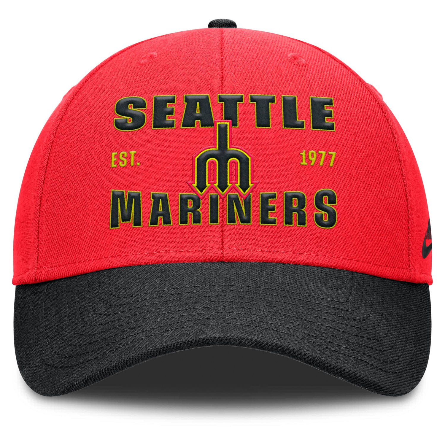 Nike Seattle Mariners Neon 90s Rise Adjustable Hat - view number 2