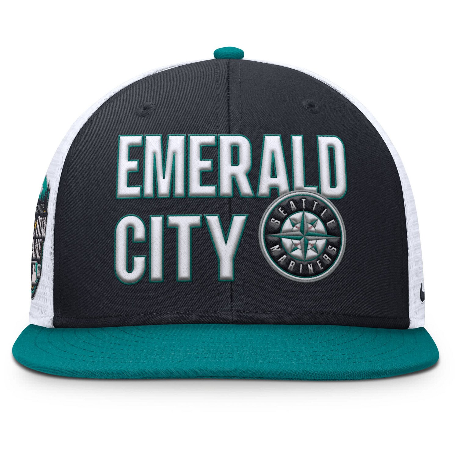 Nike Seattle Mariners Pro Trucker Snapback Hat - view number 2