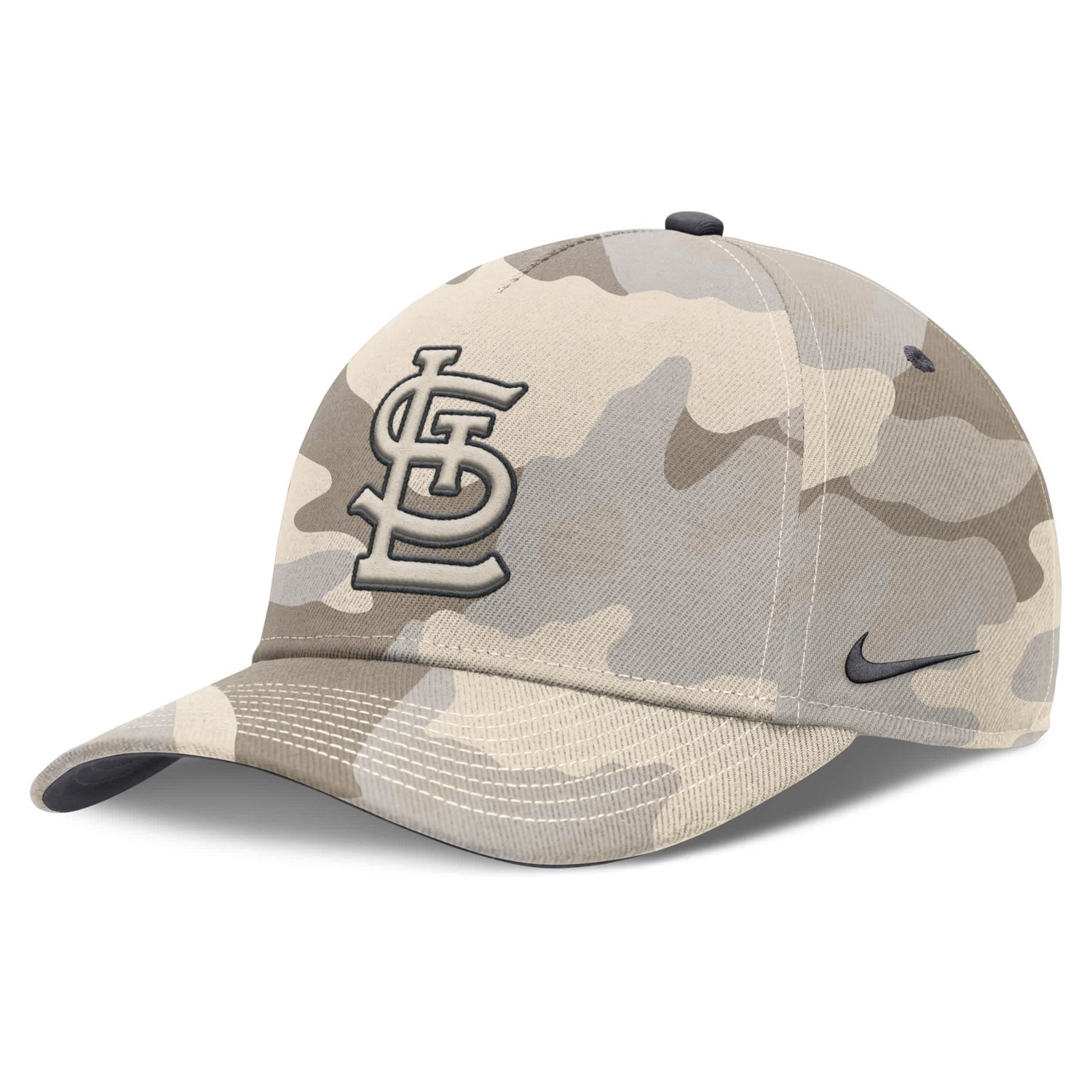 Nike St Louis Cardinals Camo Pack Rise Adjustable Hat - view number 1