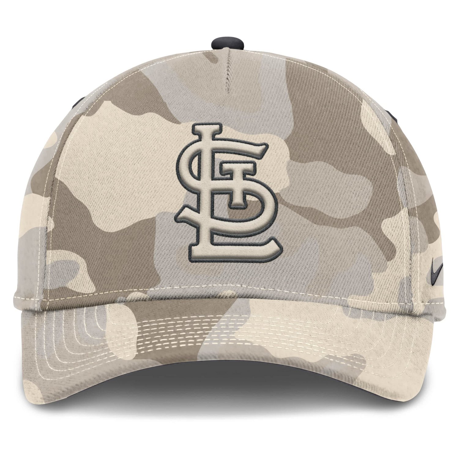 Nike St Louis Cardinals Camo Pack Rise Adjustable Hat
