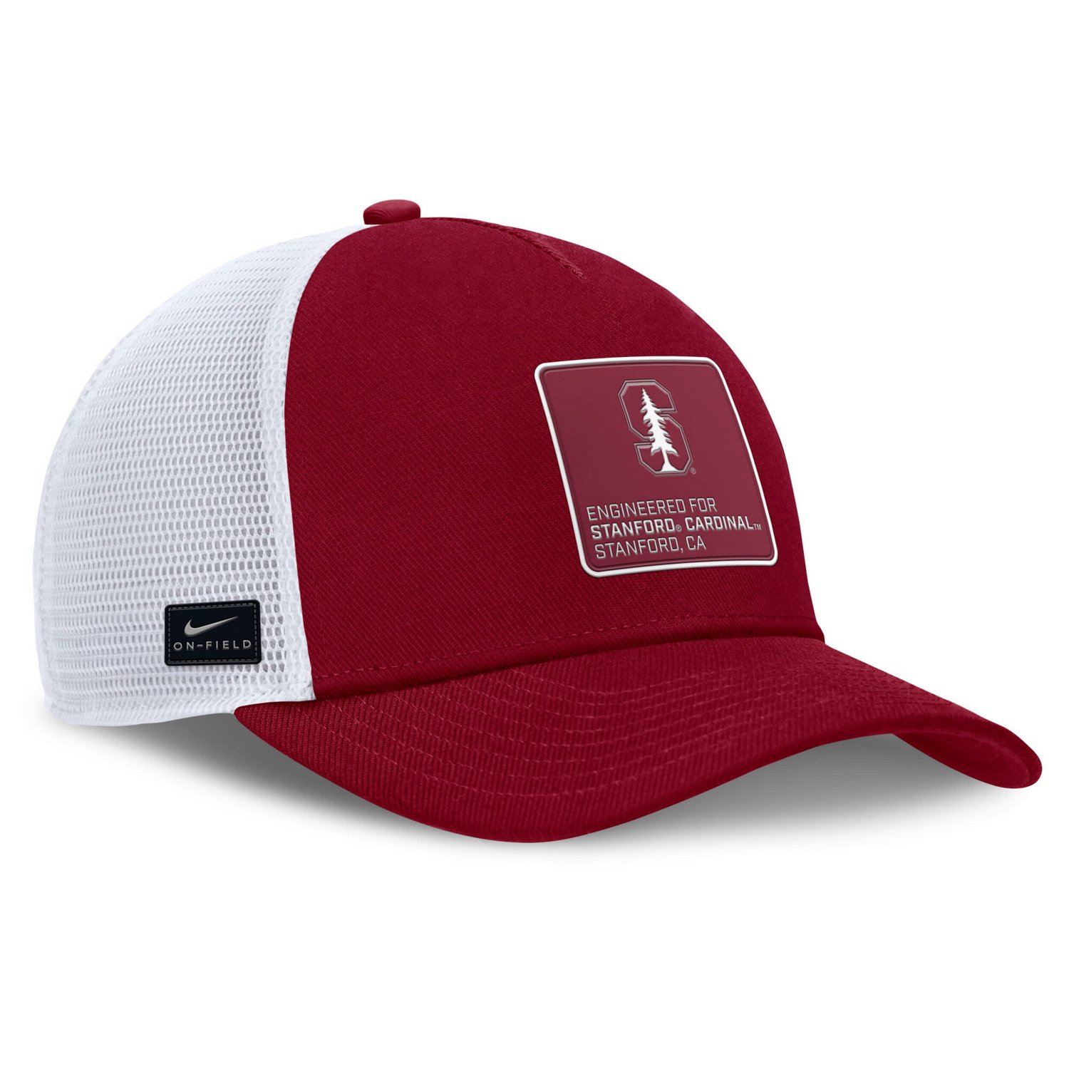 Nike Stanford 2025 On-Field Rise Engineered Trucker Adjustable Hat - view number 3