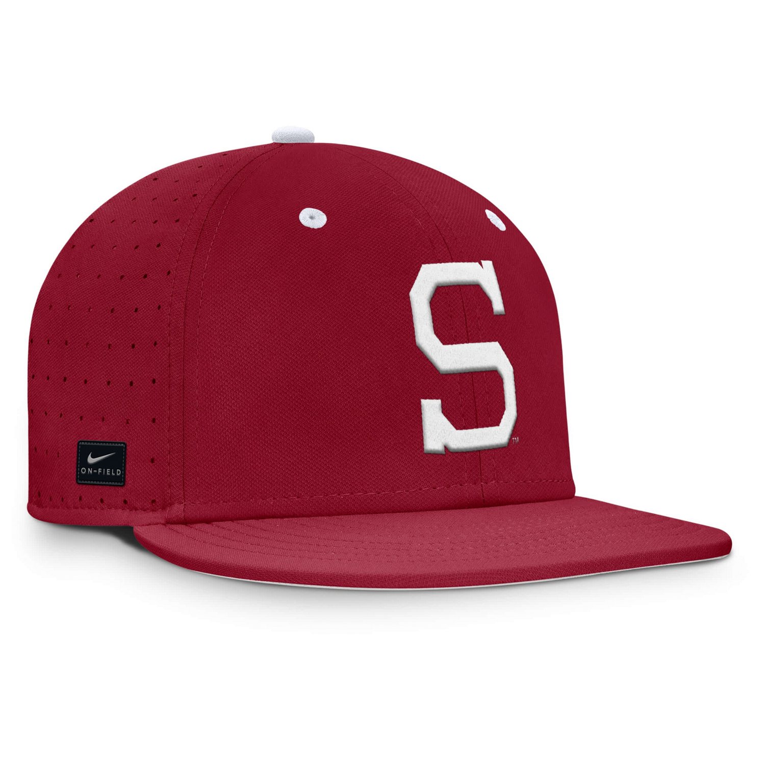 Nike Stanford On-Field Dugout True Performance Fitted Hat - view number 3