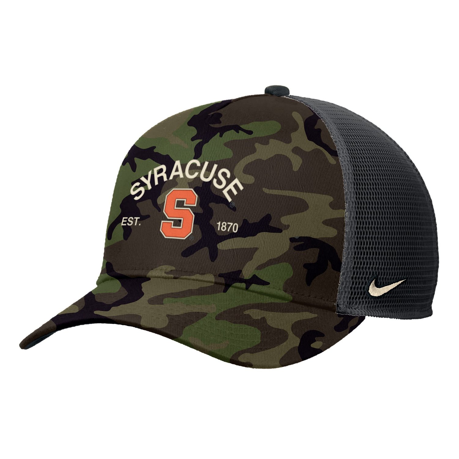 Nike Syracuse 2025 Military Appreciation Rise Adjustable Trucker Hat - view number 2