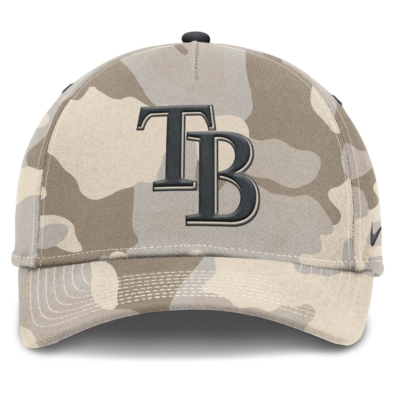 Nike Tampa Bay Rays Camo Pack Rise Adjustable Hat - view number 2