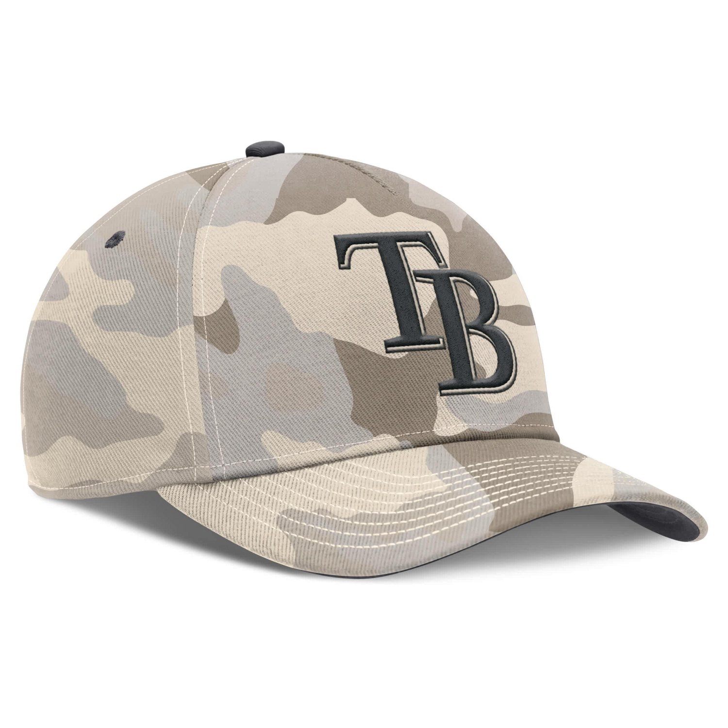Nike Tampa Bay Rays Camo Pack Rise Adjustable Hat - view number 3