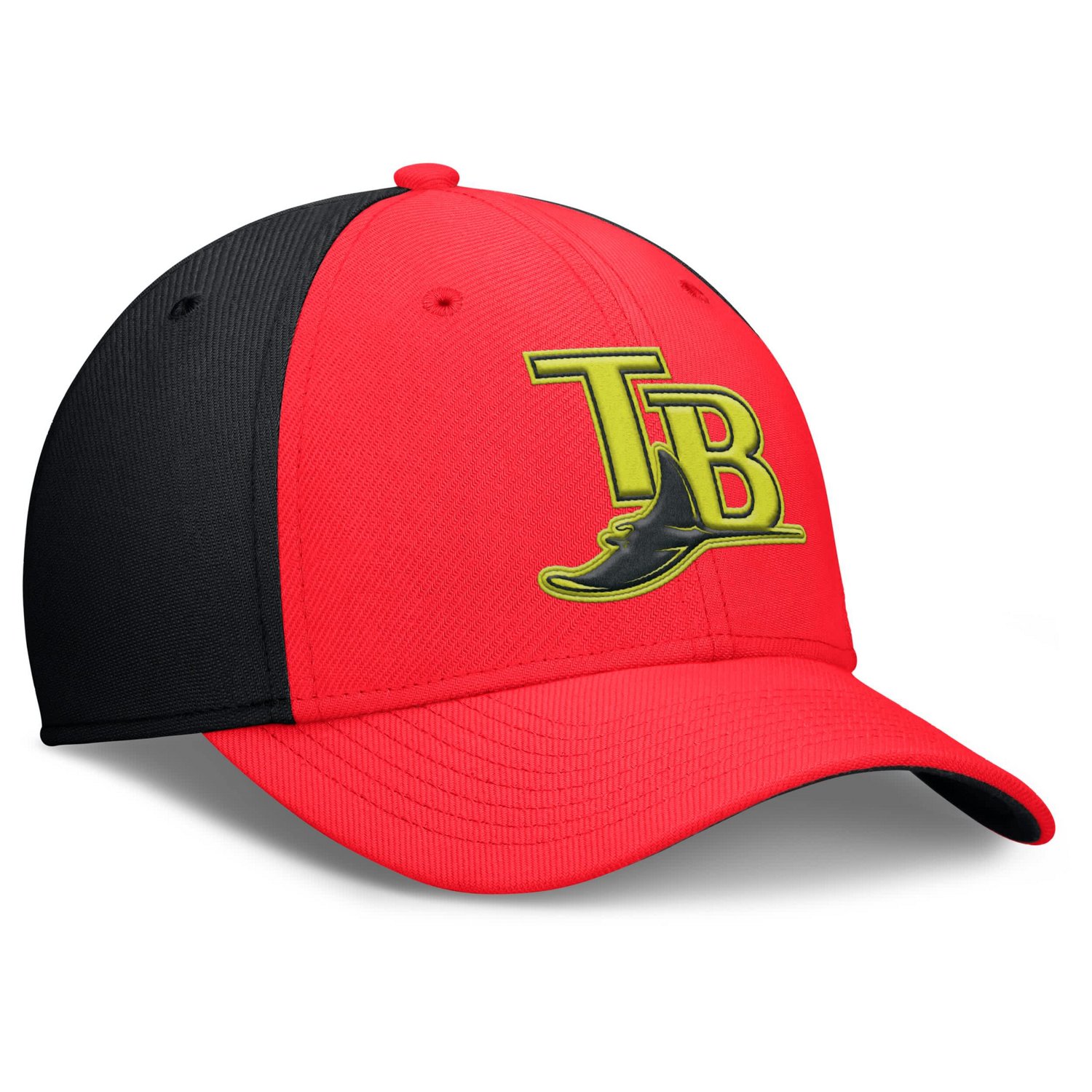 Nike Tampa Bay Rays Neon 90s Rise SwooshFlex Hat