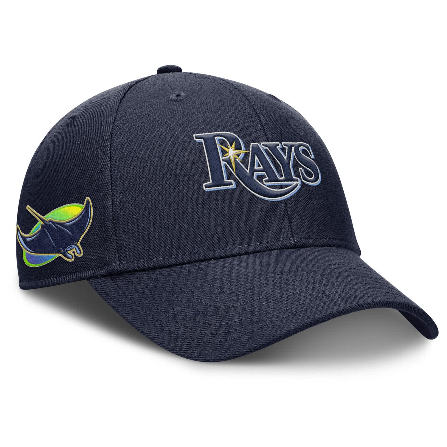 Nike Tampa Bay Rays Rise Gaberdine Adjustable Hat - view number 3