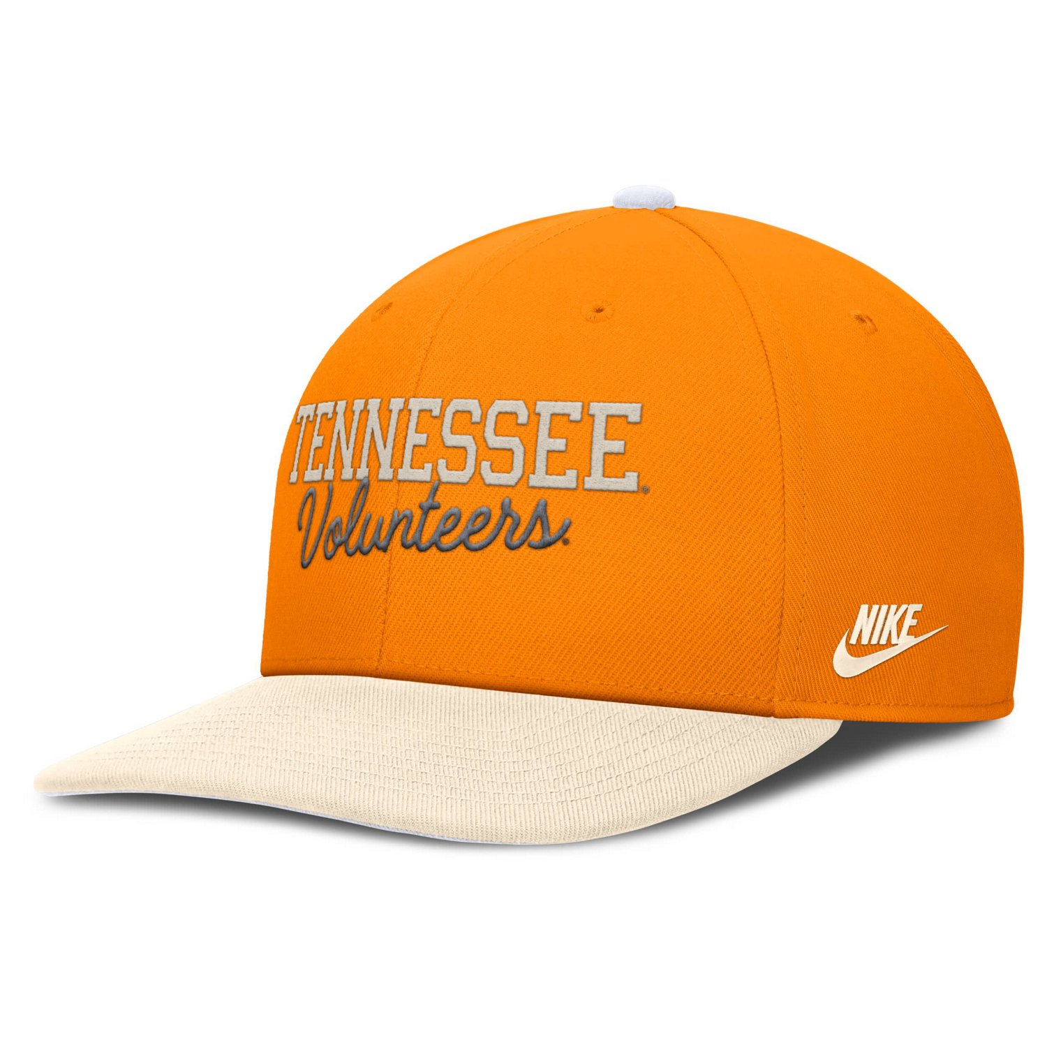 Nike Tennessee Cream Tennessee Volunteers Pro Legacy Script Snapback Hat