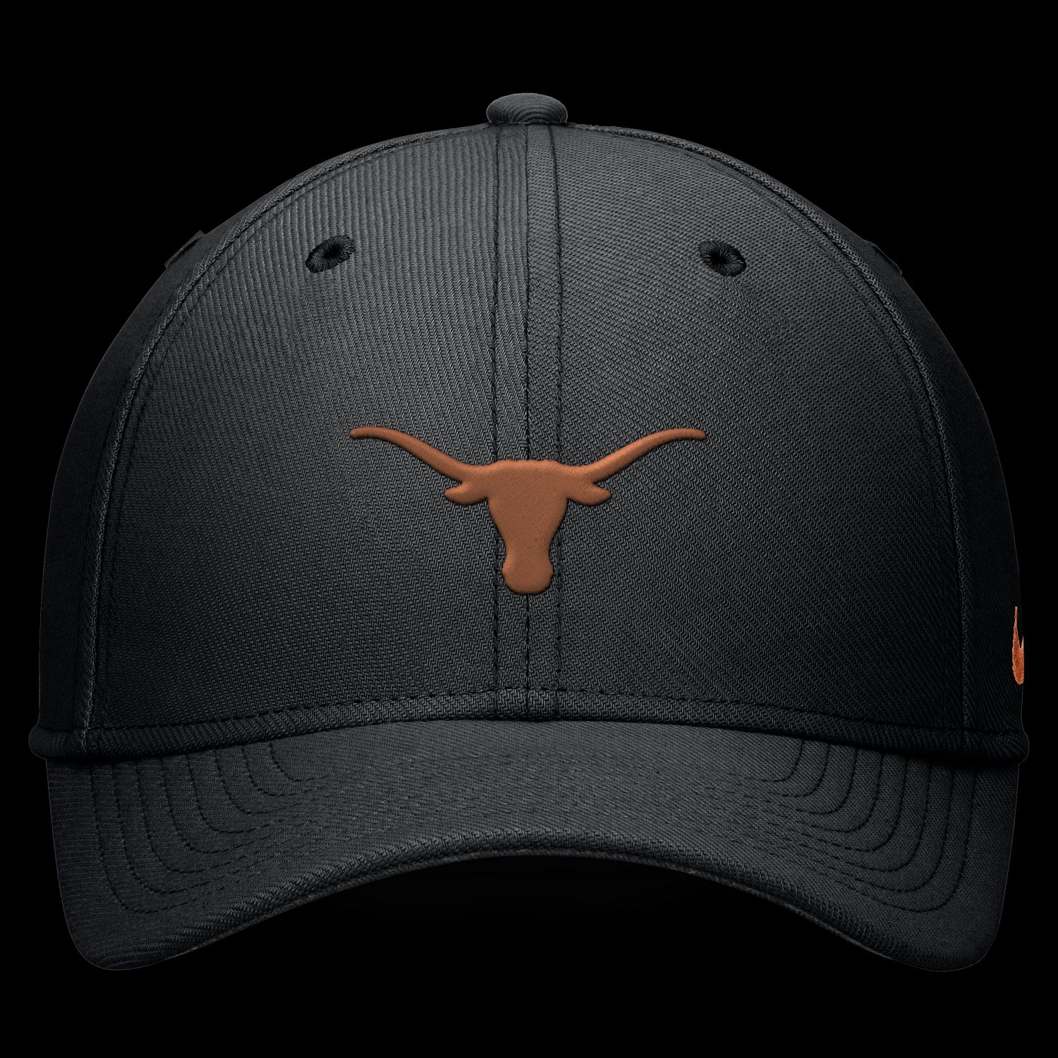 Nike Texas Longhorns Rise SwooshFlex Dri-FIT Hat - view number 2