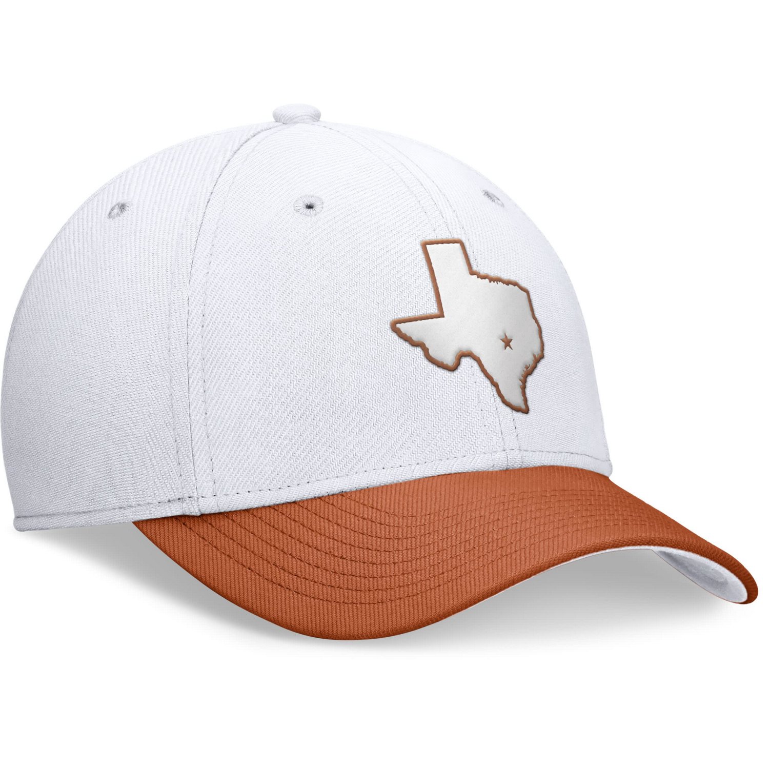 Nike /Texas Orange Texas Longhorns Rise Swoosh Flex Hat - view number 3