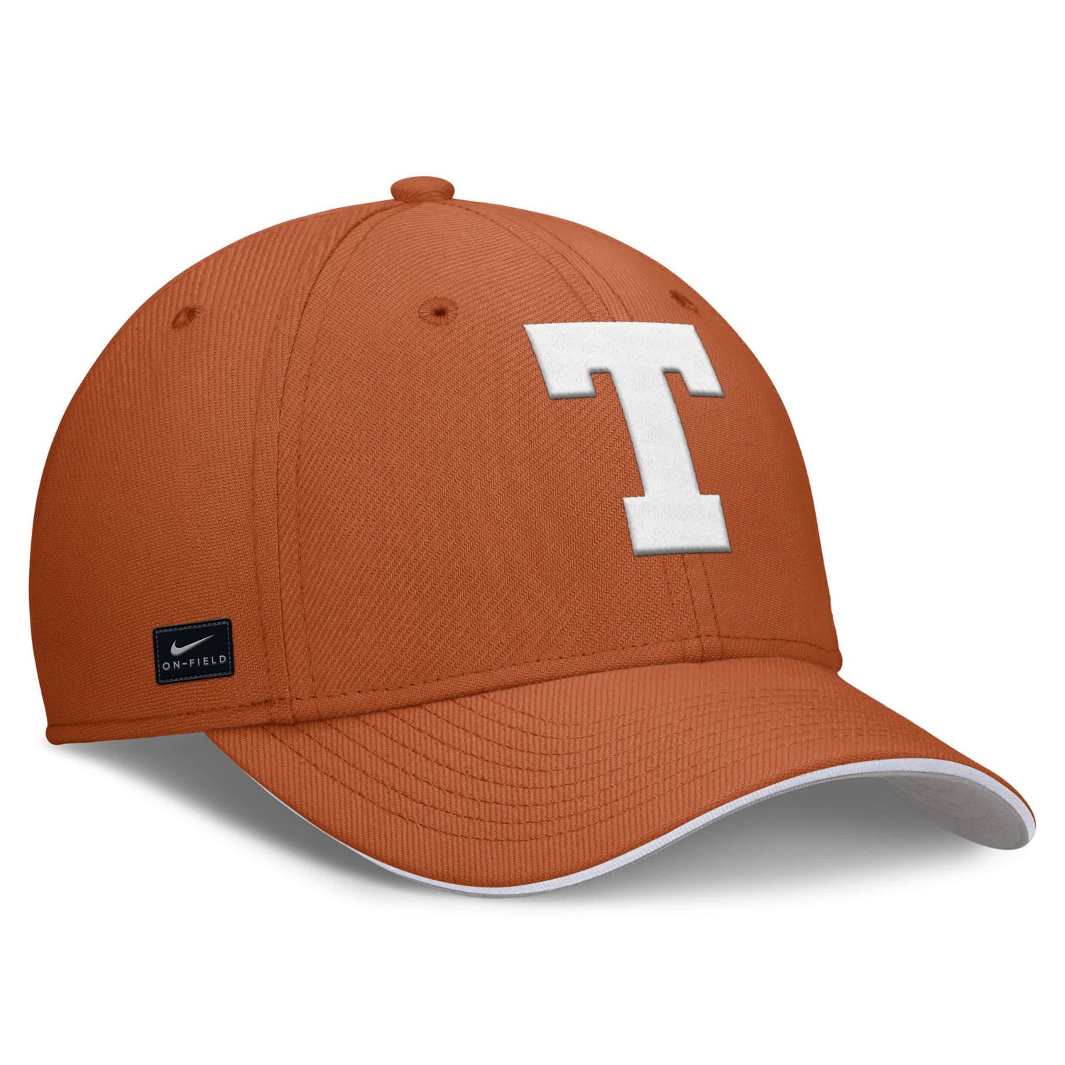 Nike Texas Texas Longhorns 2025 Dugout Coaches Rise Swoosh Performance Flex Hat - view number 3