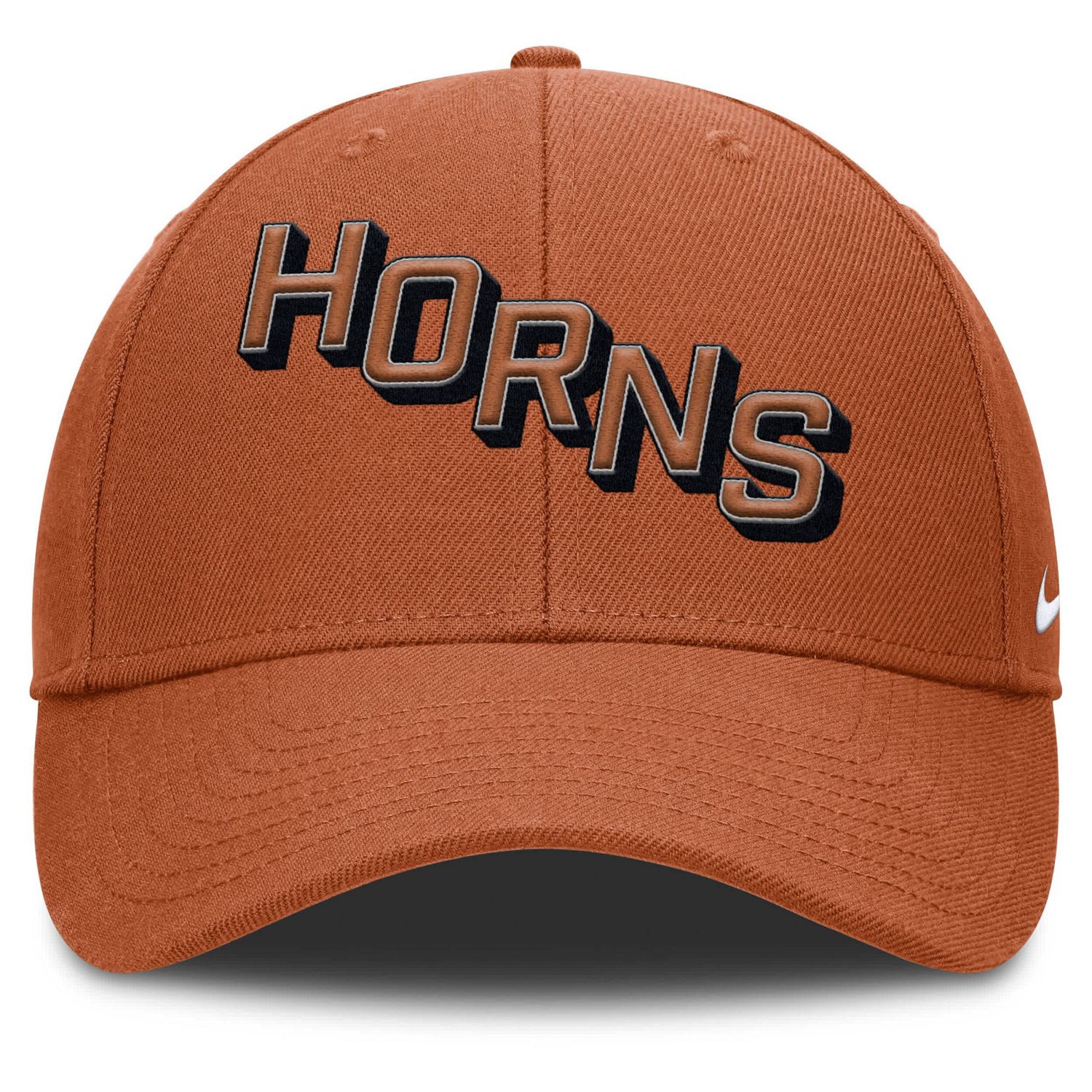 Nike Texas Texas Longhorns Slanted Primetime Rise Performance Adjustable Hat - view number 2