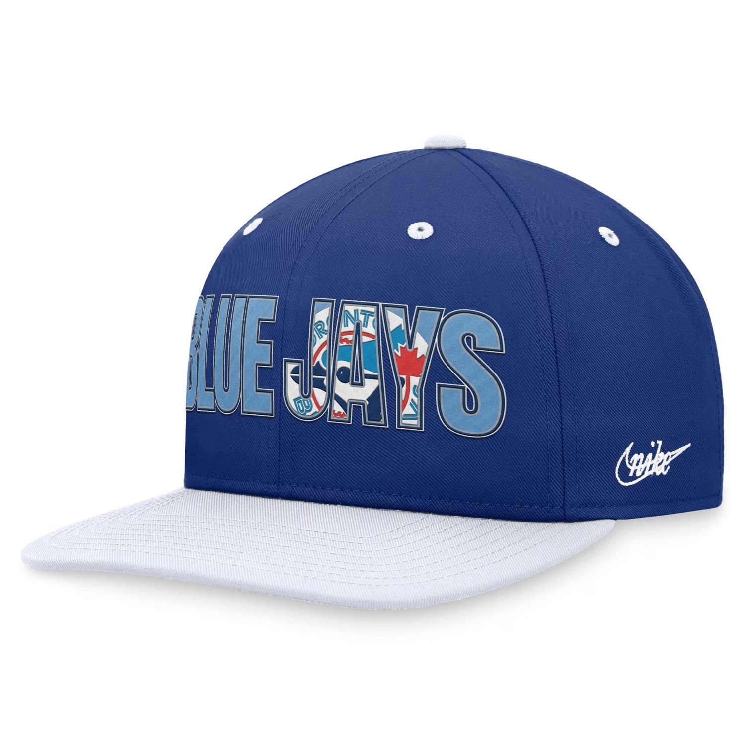 Nike Toronto Blue Jays Cooperstown Collection Pro Snapback Hat - view number 3