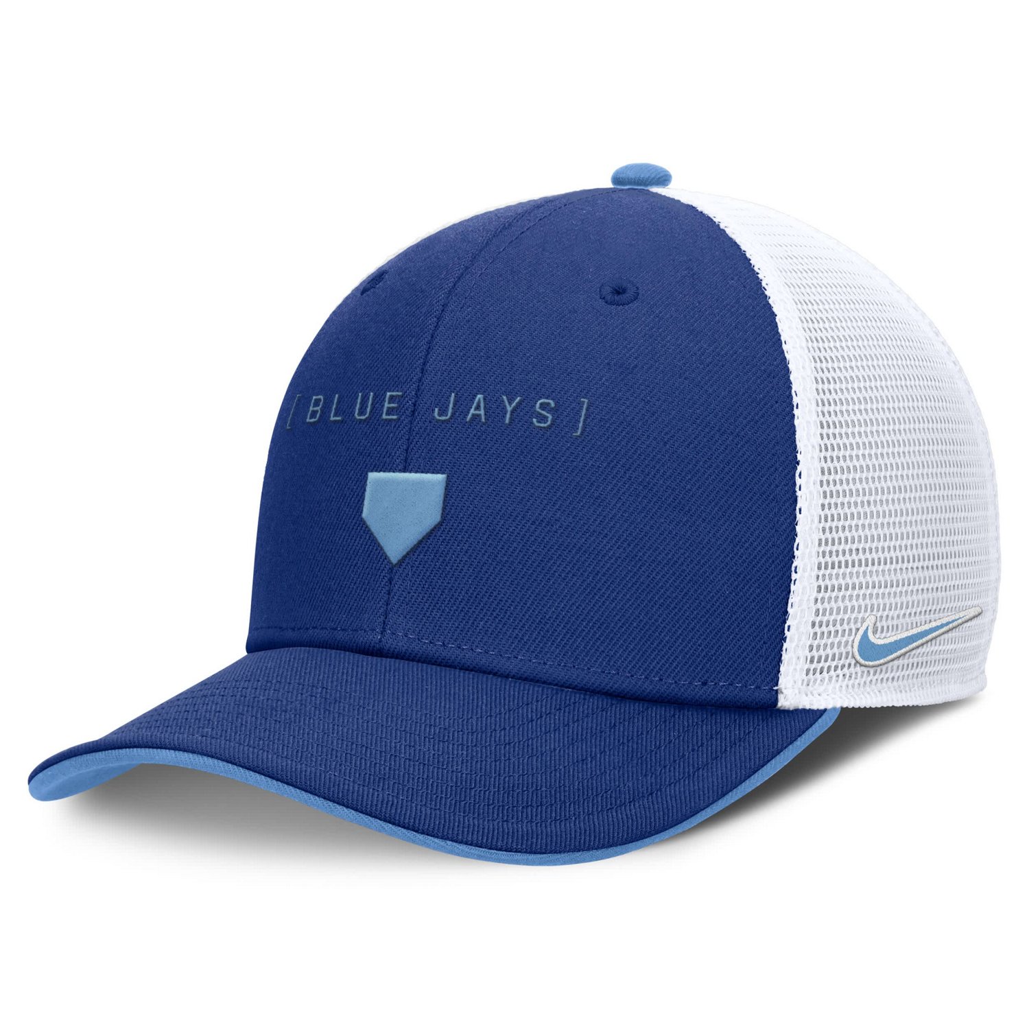 Nike Toronto Blue Jays Rise Diamond Plate Performance Trucker Flex Hat                                                          