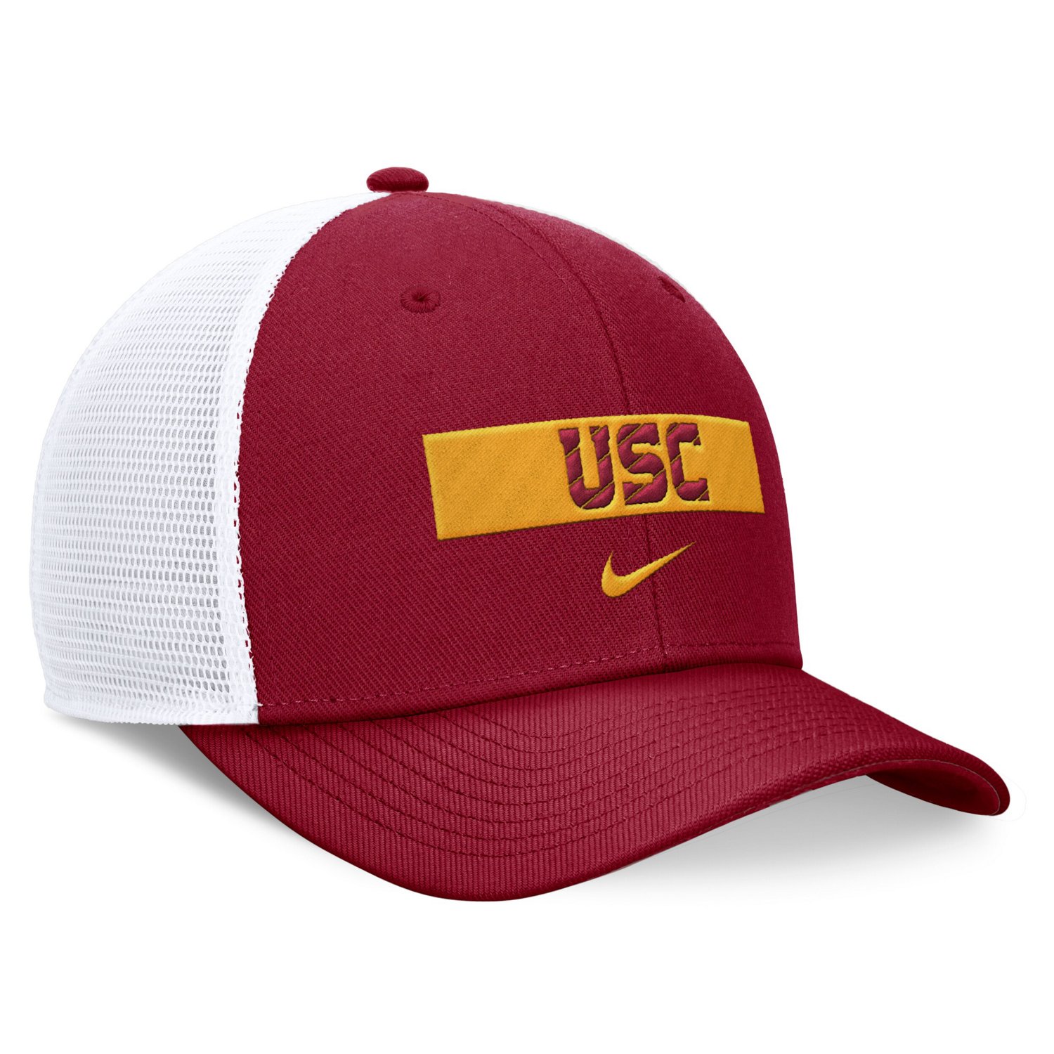 Nike USC Trojans 2024 Sideline Trucker Adjustable Hat