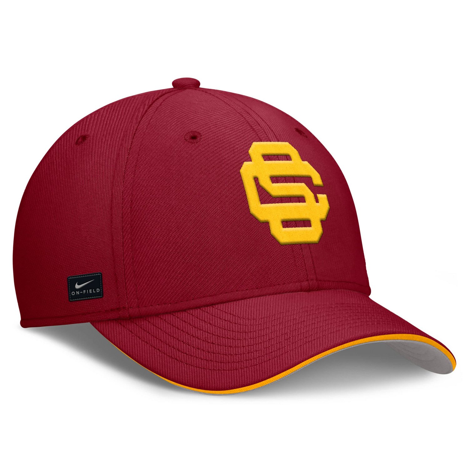 Nike USC Trojans 2025 Dugout Coaches Rise Swoosh Performance Flex Hat - view number 3