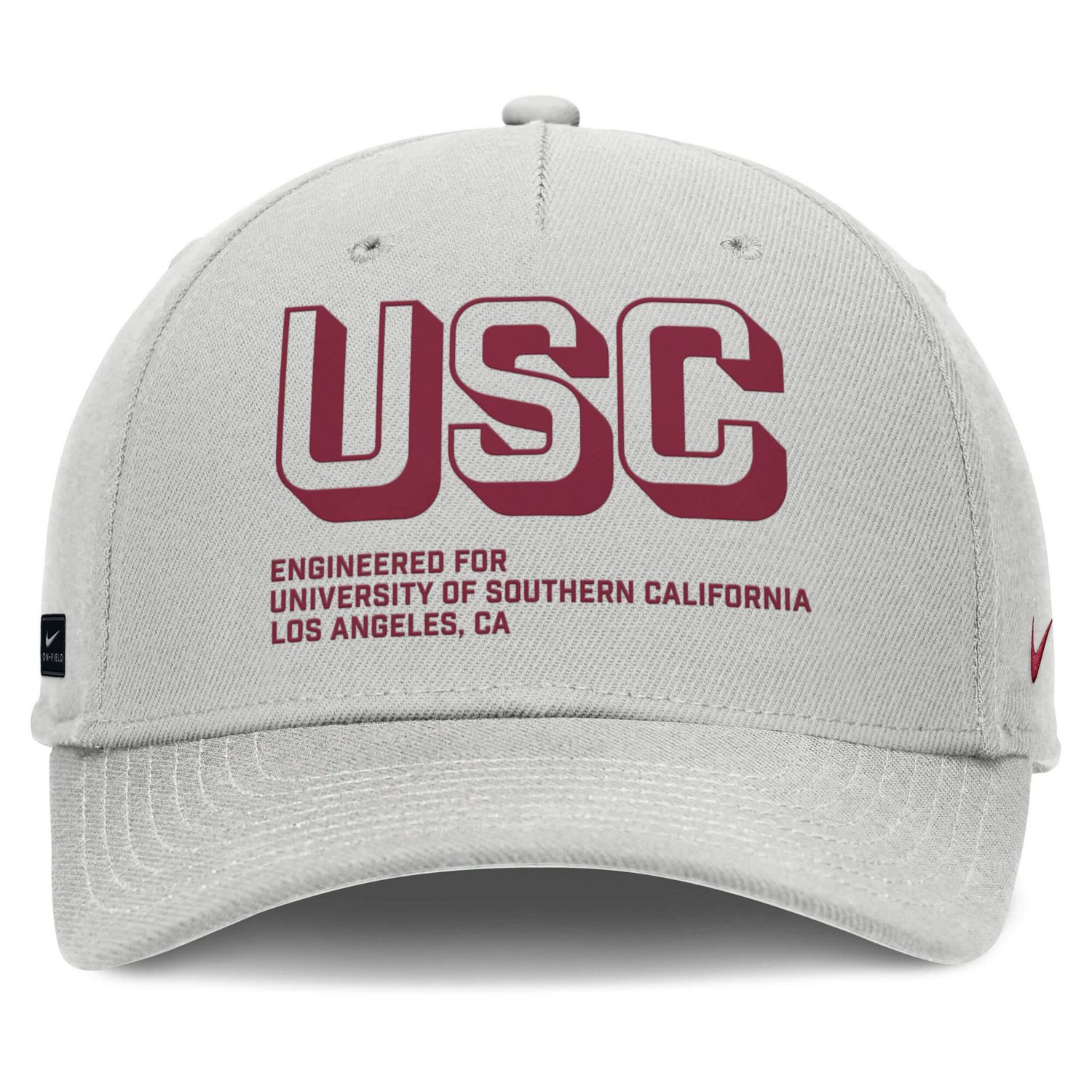 Nike USC Trojans 2025 Sideline Dust Pinched Rise Adjustable Hat - view number 2