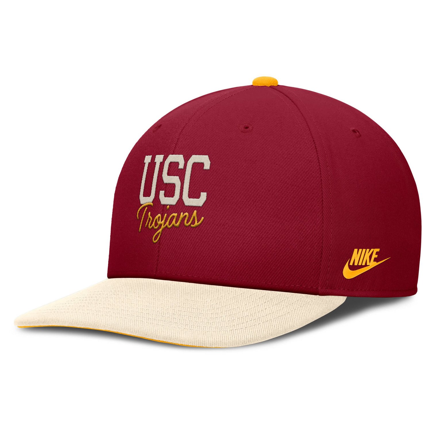 Nike USC Trojans Pro Legacy Script Snapback Hat - view number 3