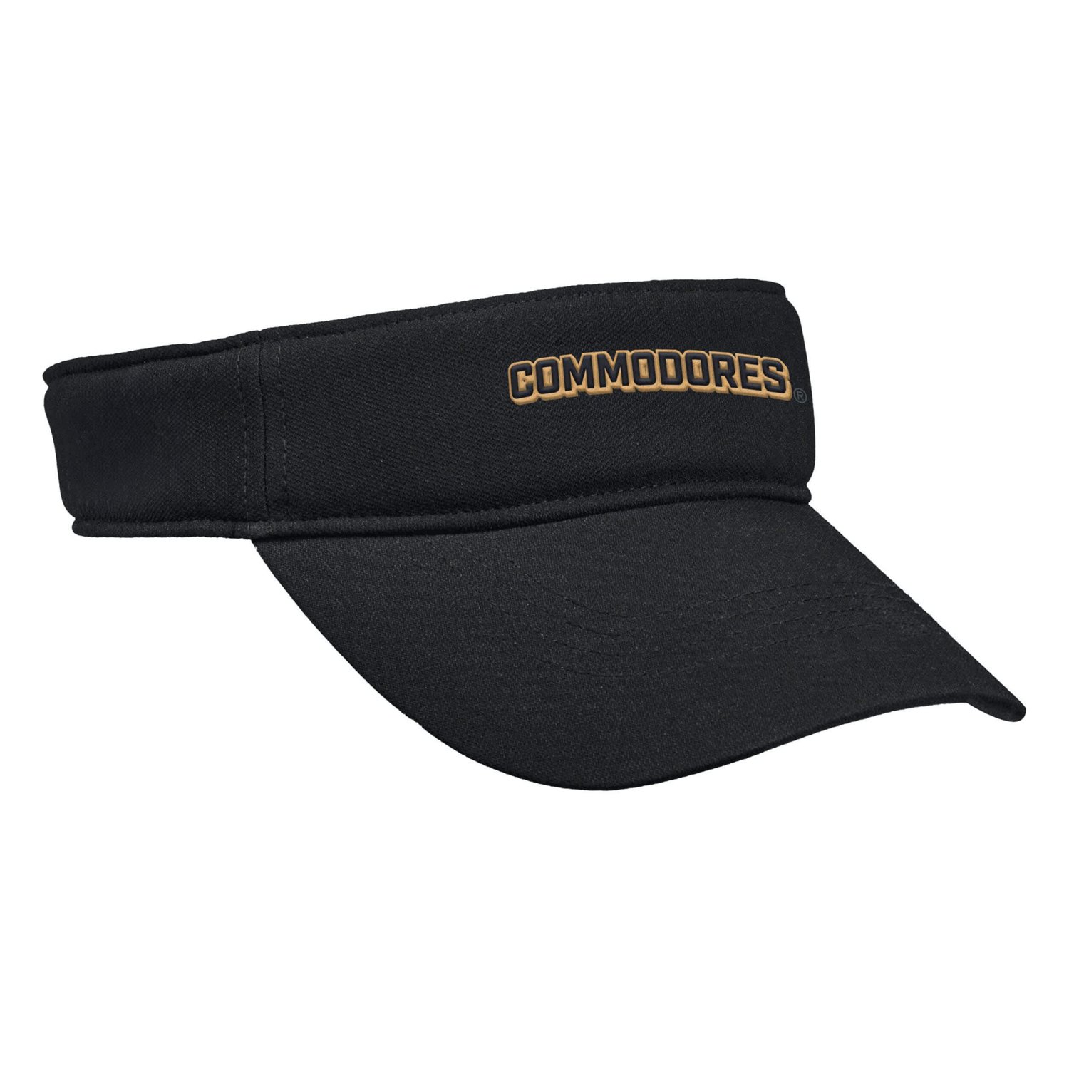 Nike Vanderbilt Commodores 2025 On-Field Ace Performance Adjustable Visor - view number 3