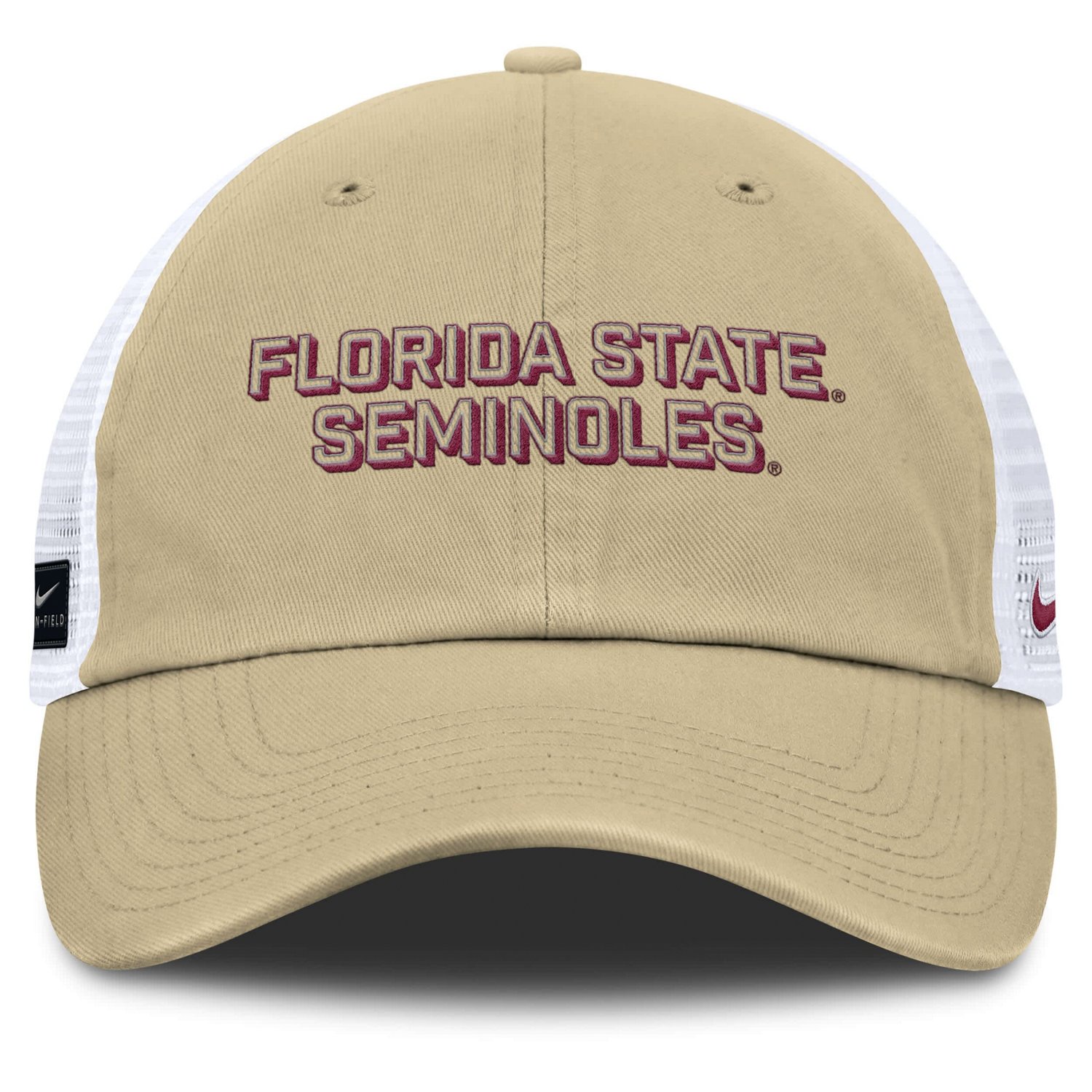 Nike Vegas Florida State Seminoles 2025 Gameday On-Field Club Adjustable Trucker Hat - view number 2