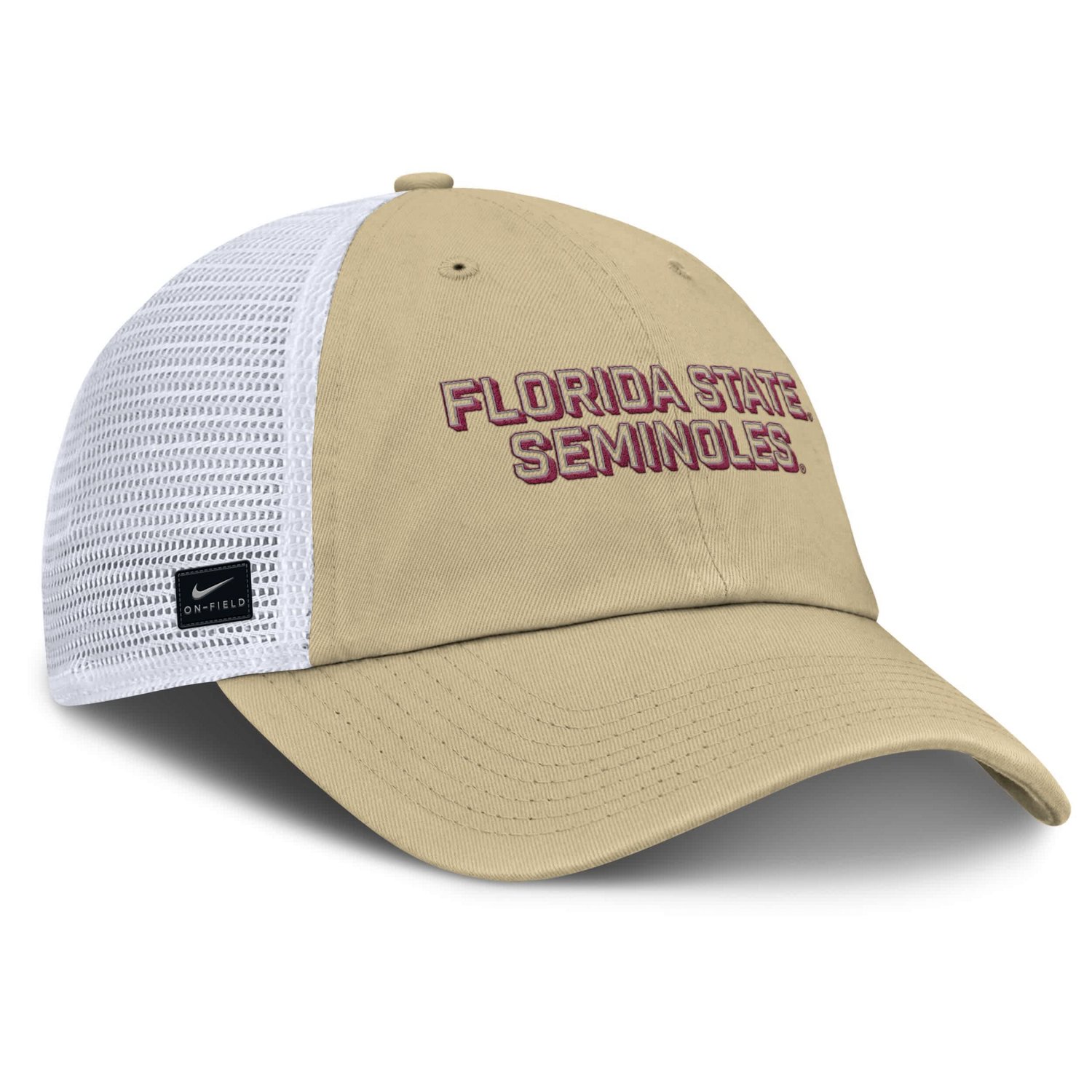 Nike Vegas Florida State Seminoles 2025 Gameday On-Field Club Adjustable Trucker Hat - view number 3