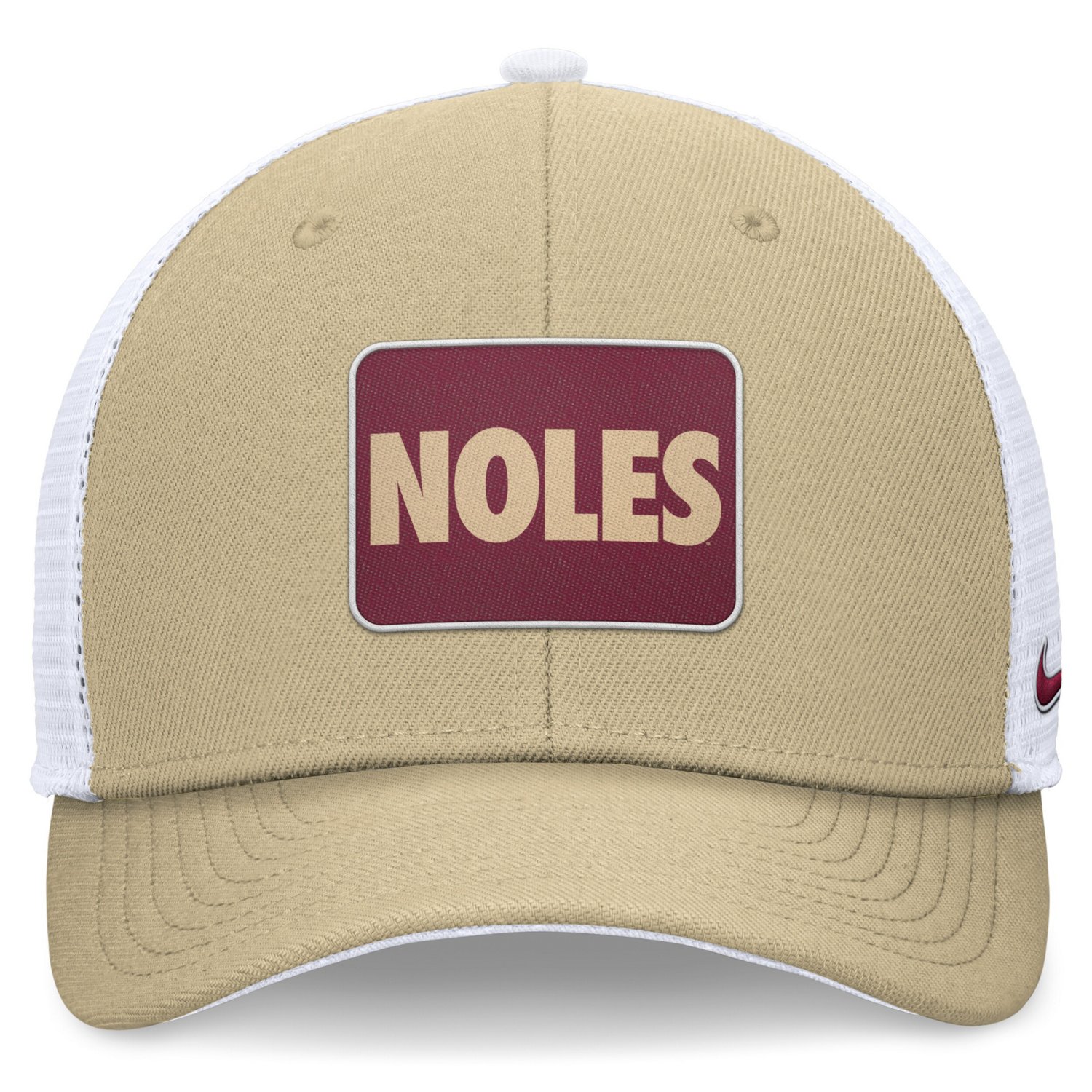 Nike Vegas /White Florida State Seminoles Local Rise Trucker Adjustable Hat                                                      - view number 2