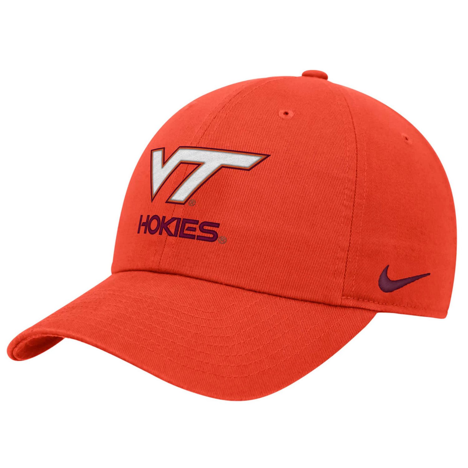 Nike Virginia Tech Hokies 2025 On-Field Club Adjustable Hat - view number 2