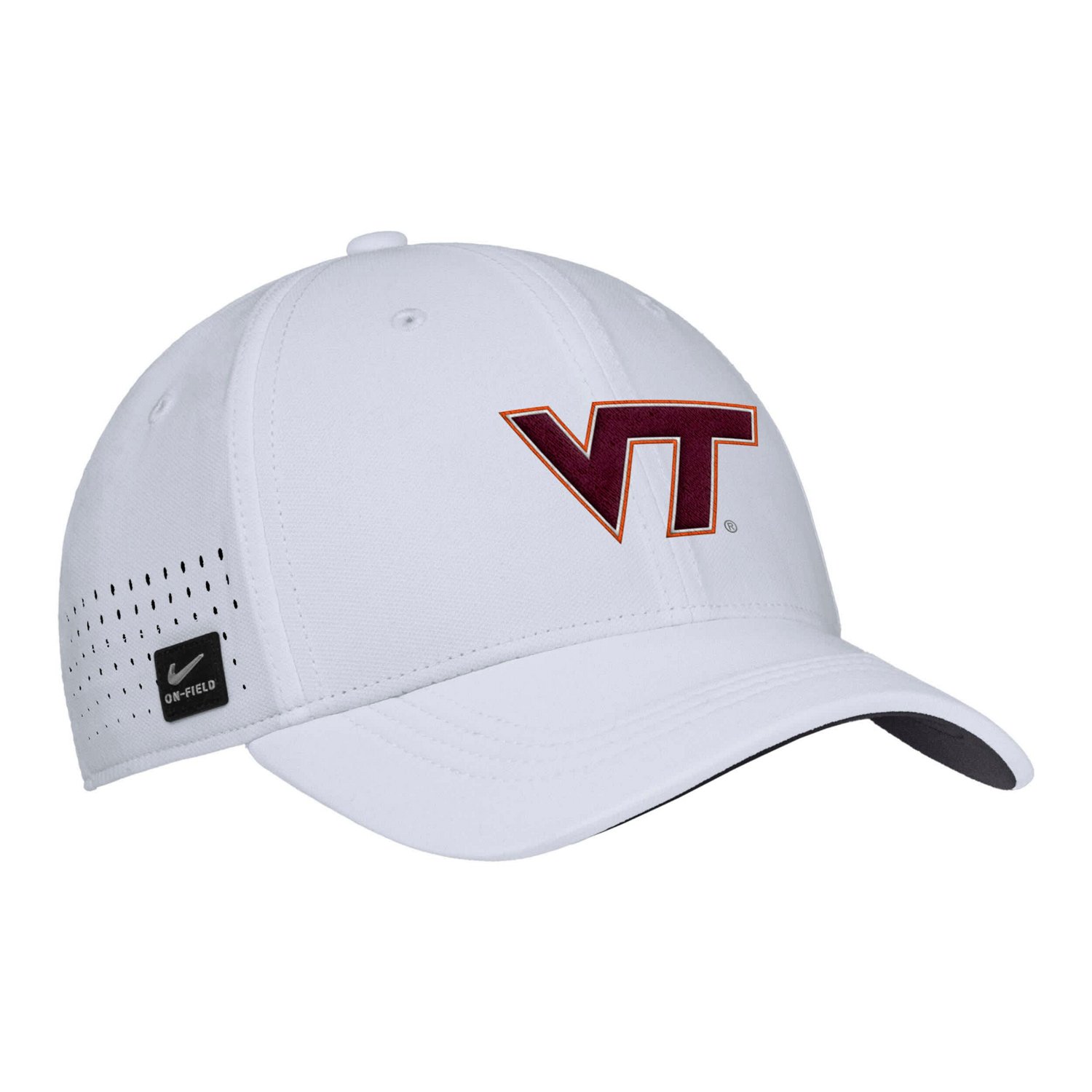Nike Virginia Tech Hokies 2025 On-Field Performance Flex Hat