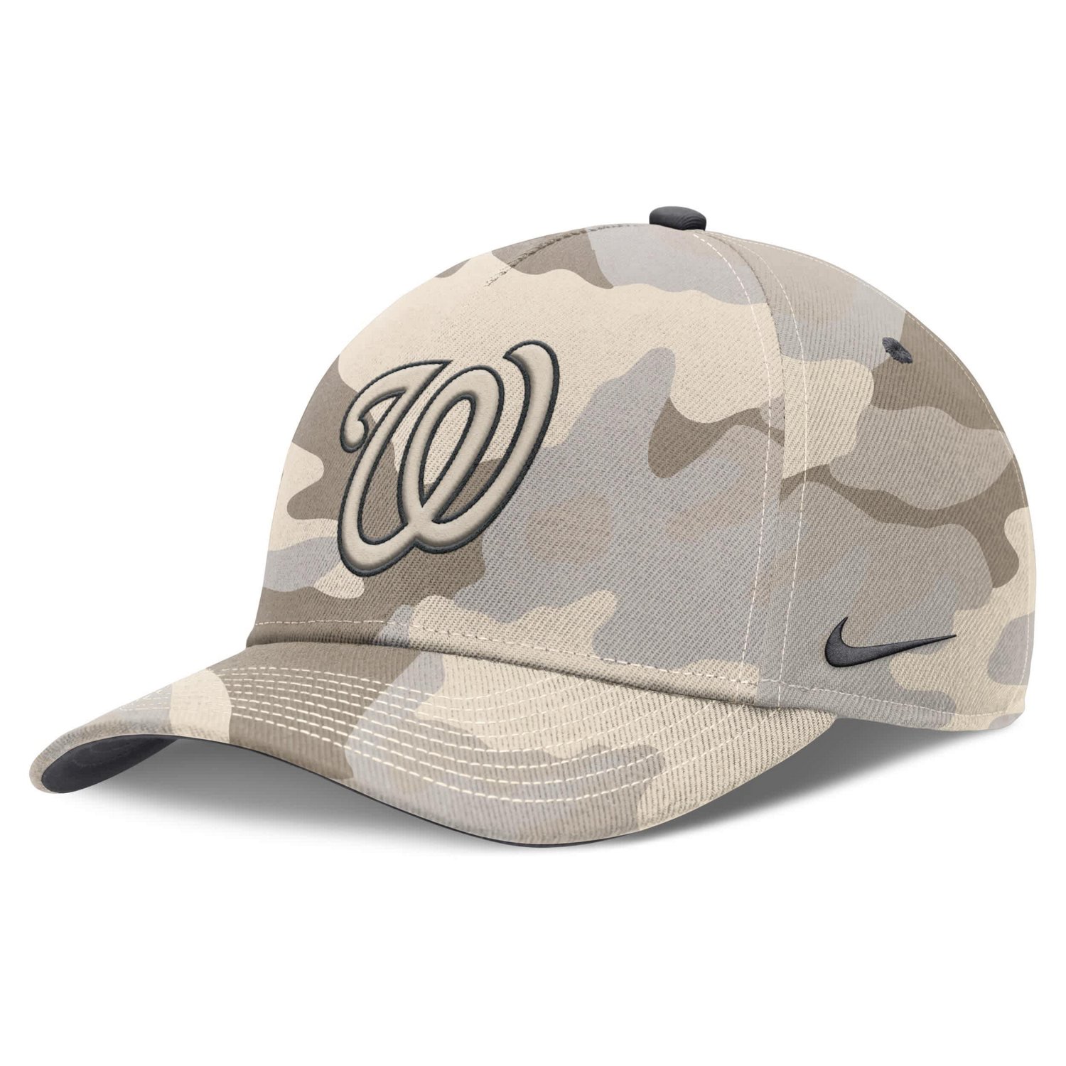 Nike Washington Nationals Camo Pack Rise Adjustable Hat