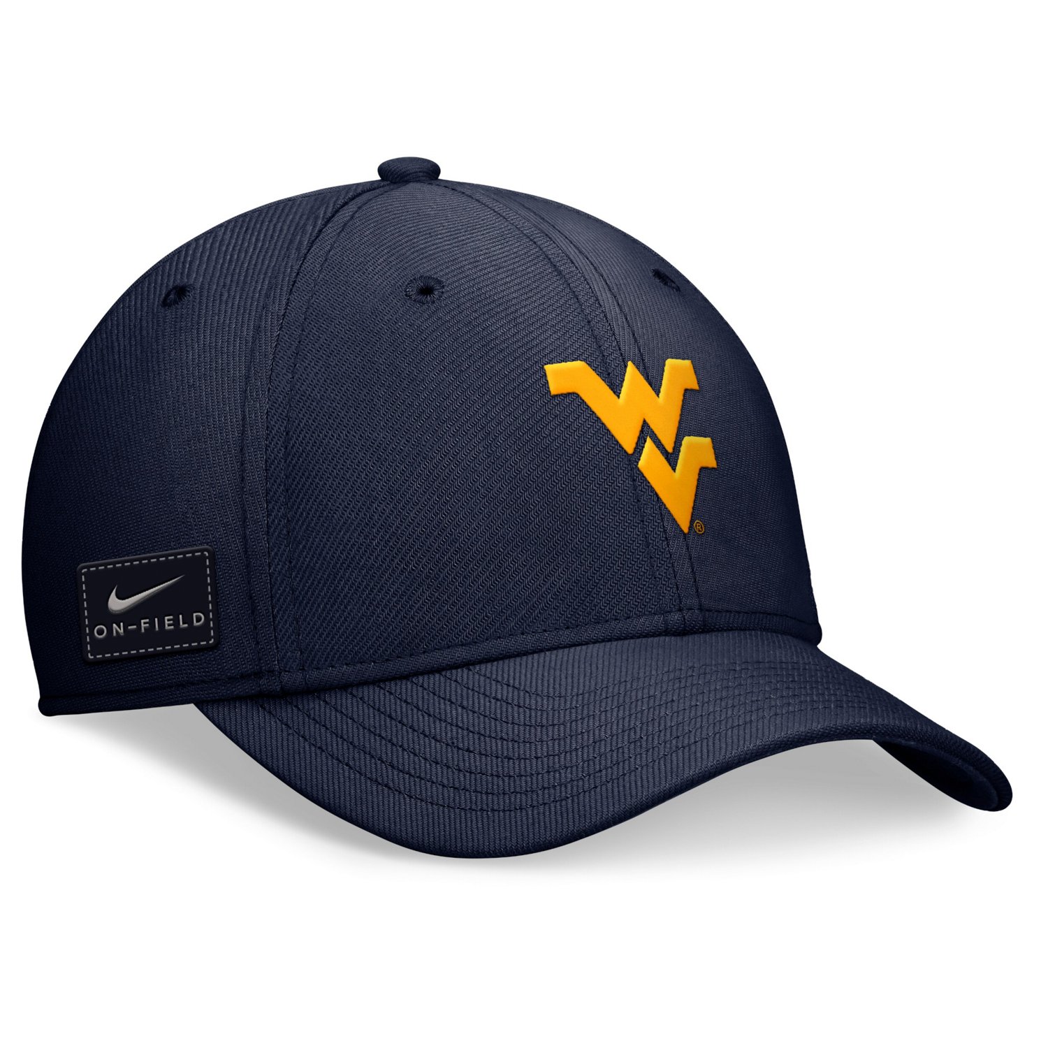 Nike West Virginia Mountaineers 2024 On-Field Swoosh Flex Hat - view number 3
