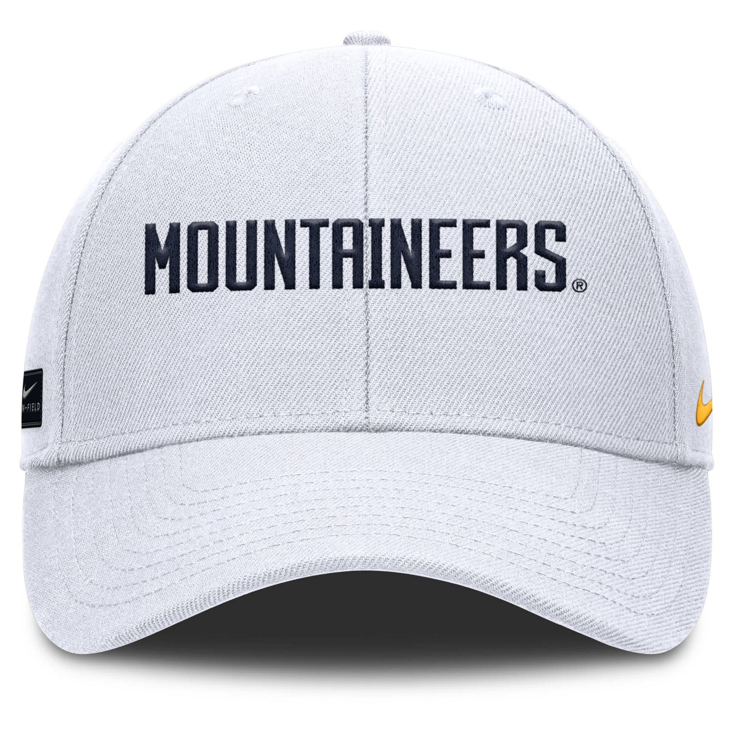 Nike West Virginia Mountaineers 2025 On-Field Rise Performance Adjustable Hat