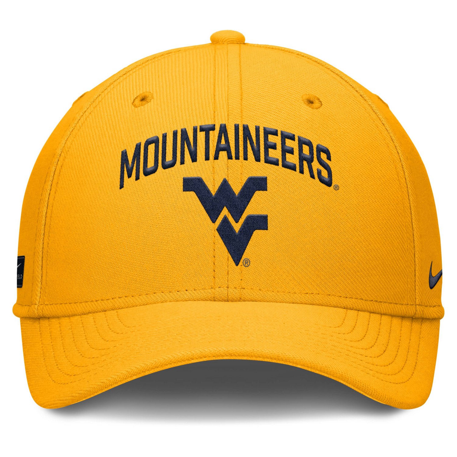 Nike West Virginia Mountaineers 2025 On-Field Rise Performance Flex Hat